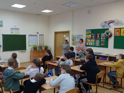 Зимний мастер-класс для детей в Тучковской библиотеке