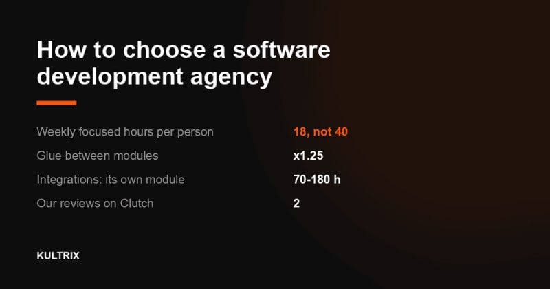 How to Choose a Software Development Agency: A Buyer's Checklist