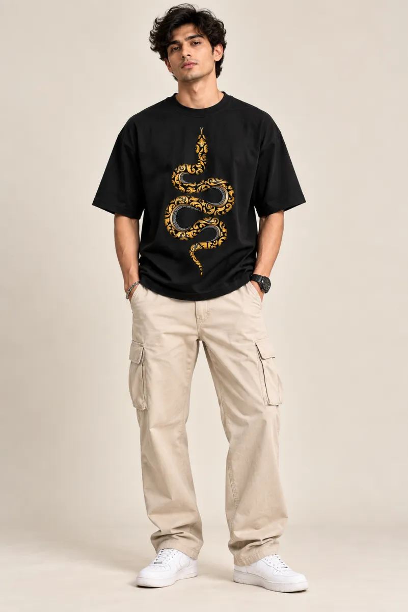 Royal Serpent Oversized T-Shirt