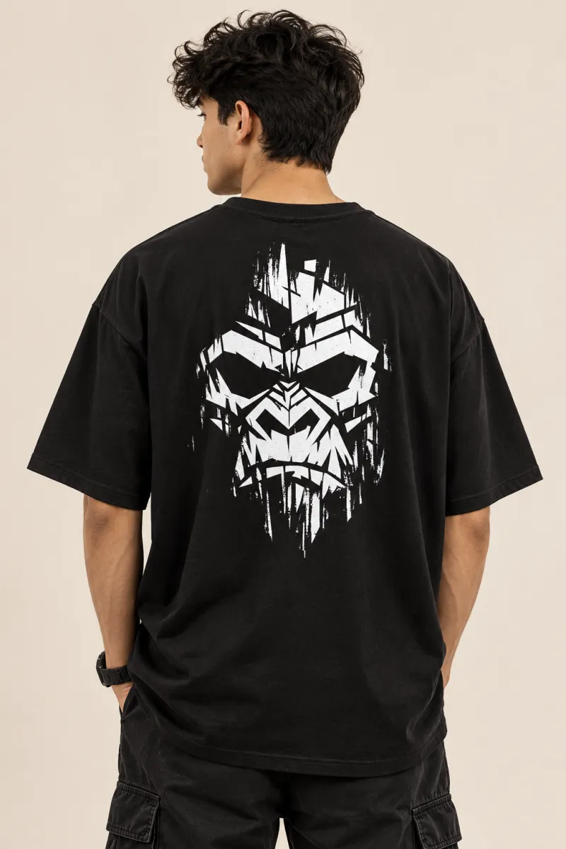 Primal Mask Oversized T-Shirt view 2