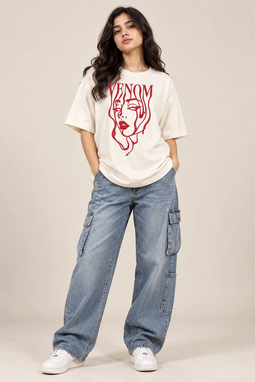 Venom Muse Oversized Tee view 1