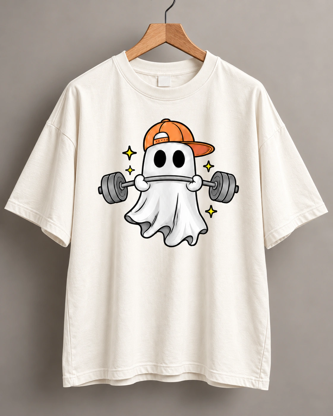 Ghost Gains Oversized T-Shirt view 3