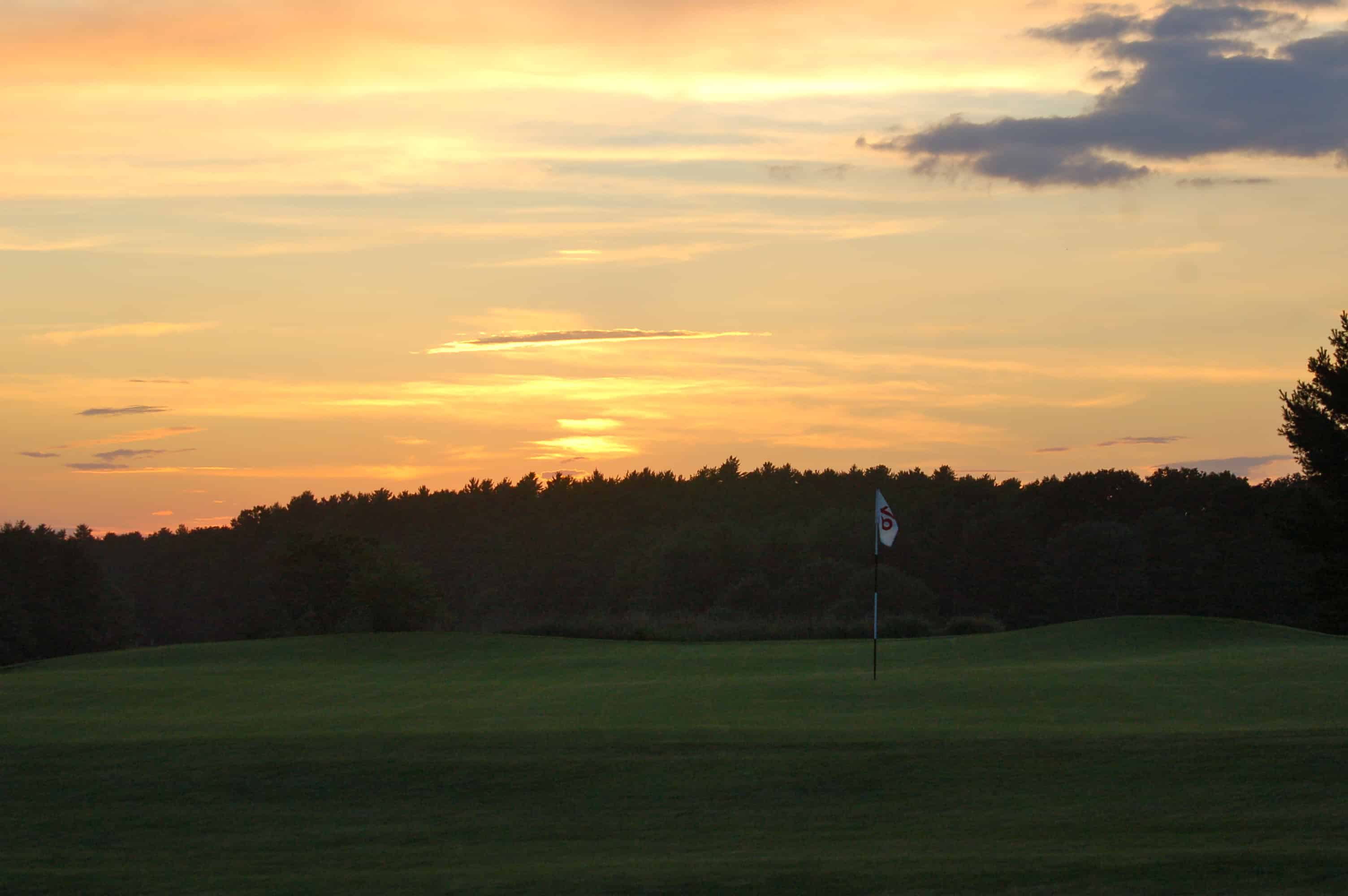 18th green at Cape Arundel