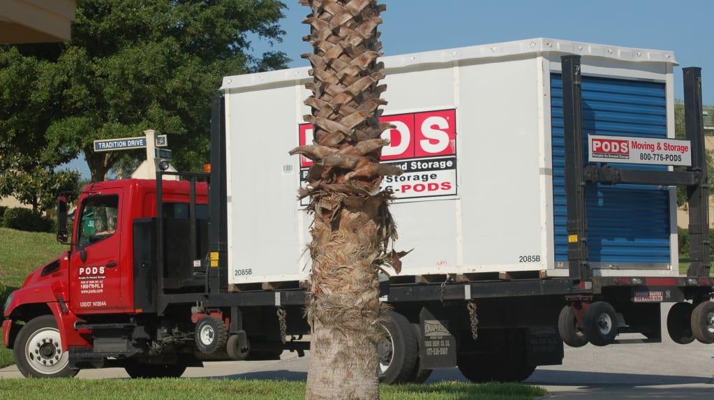 Loaded POD leaving our Lake Jovita home