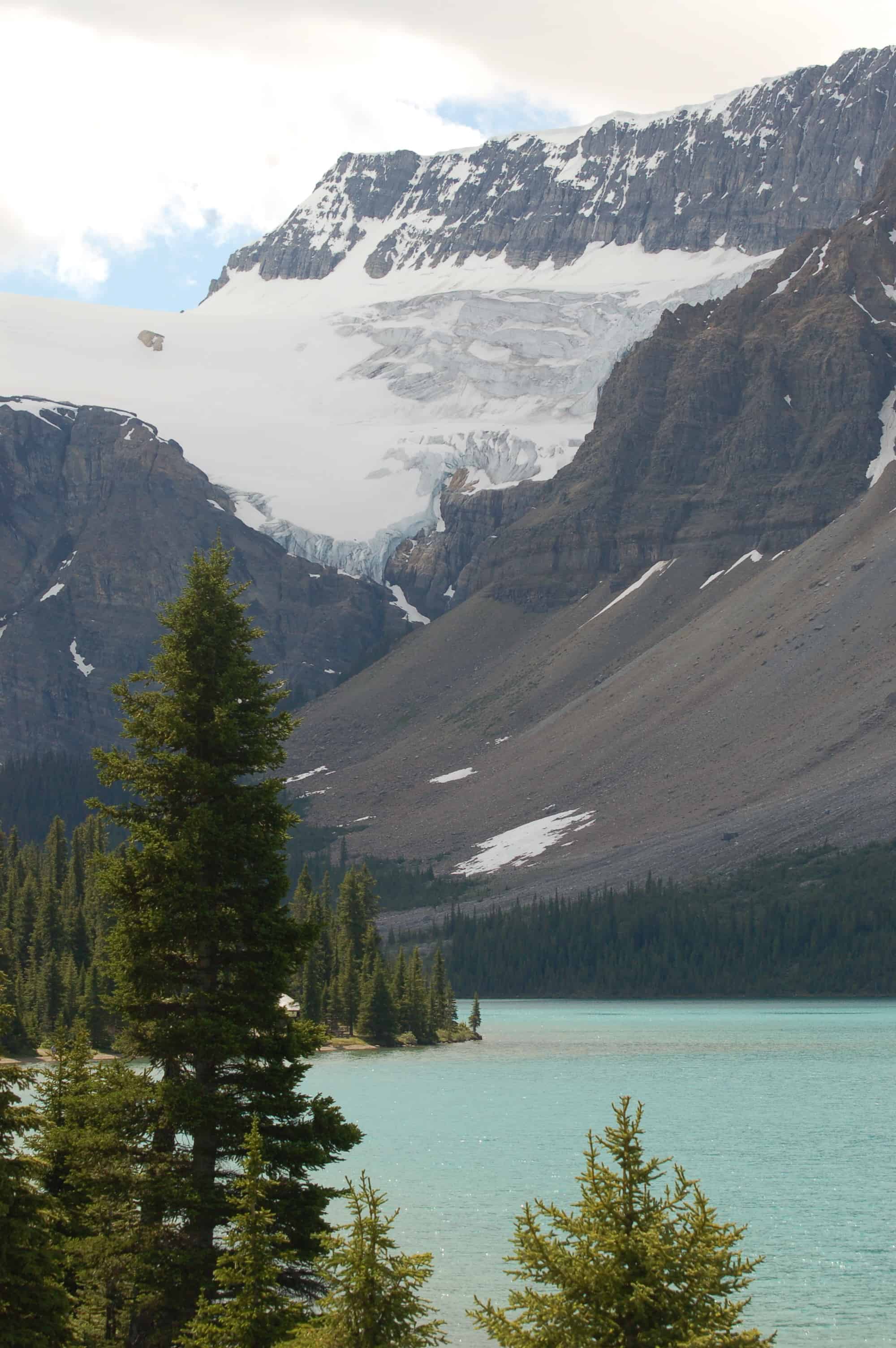 Crowfoot Glacier on the Icefields Parkway