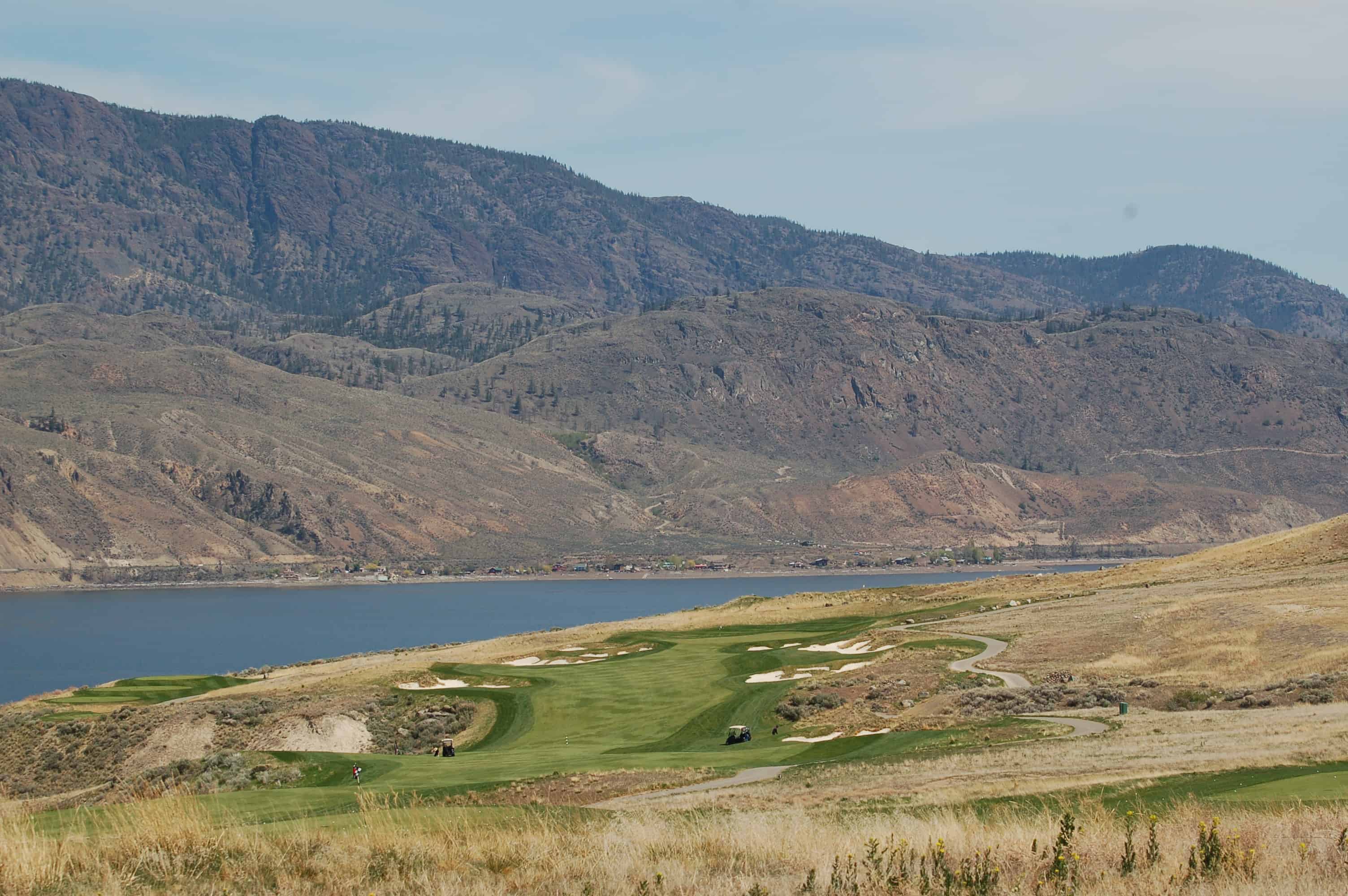 Tobiano Golf Club north of Kamloops