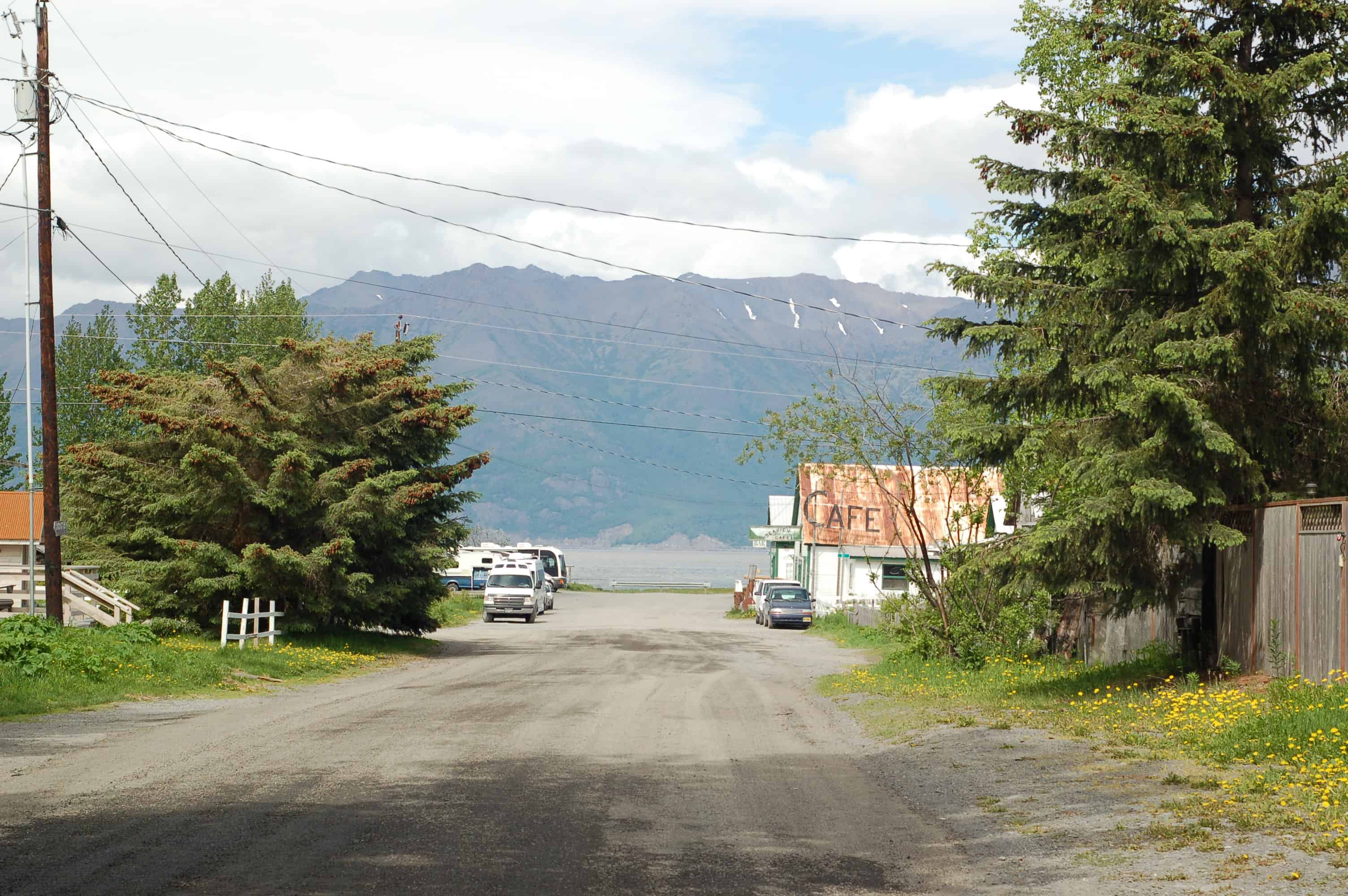 Main Street, Hope, Alaska