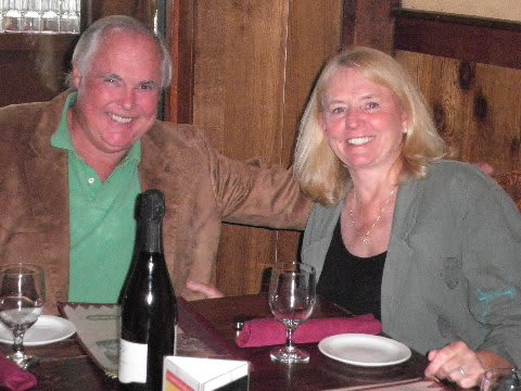 John and Janice on our 12th anniversary at the Pump House
