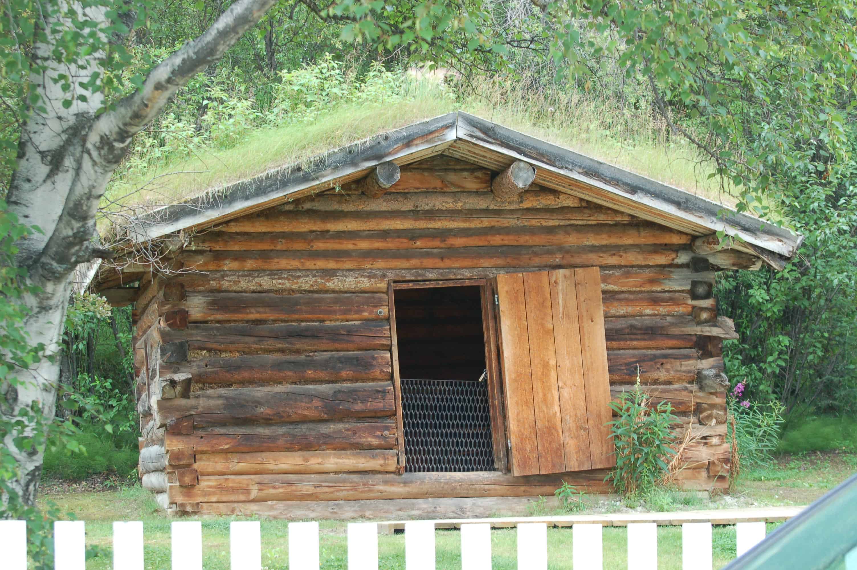 Jack London's cabin from his Yukon days
