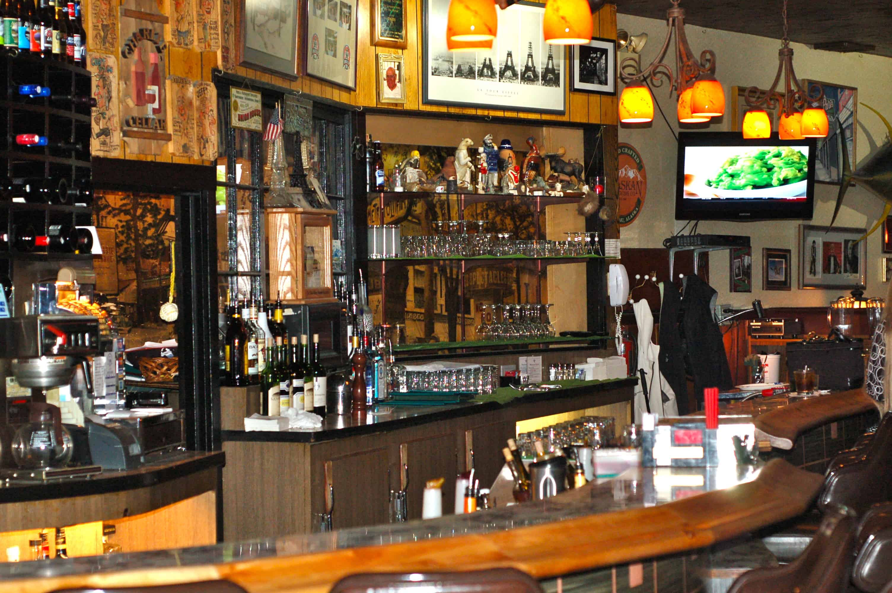 Inside Cafe Paris