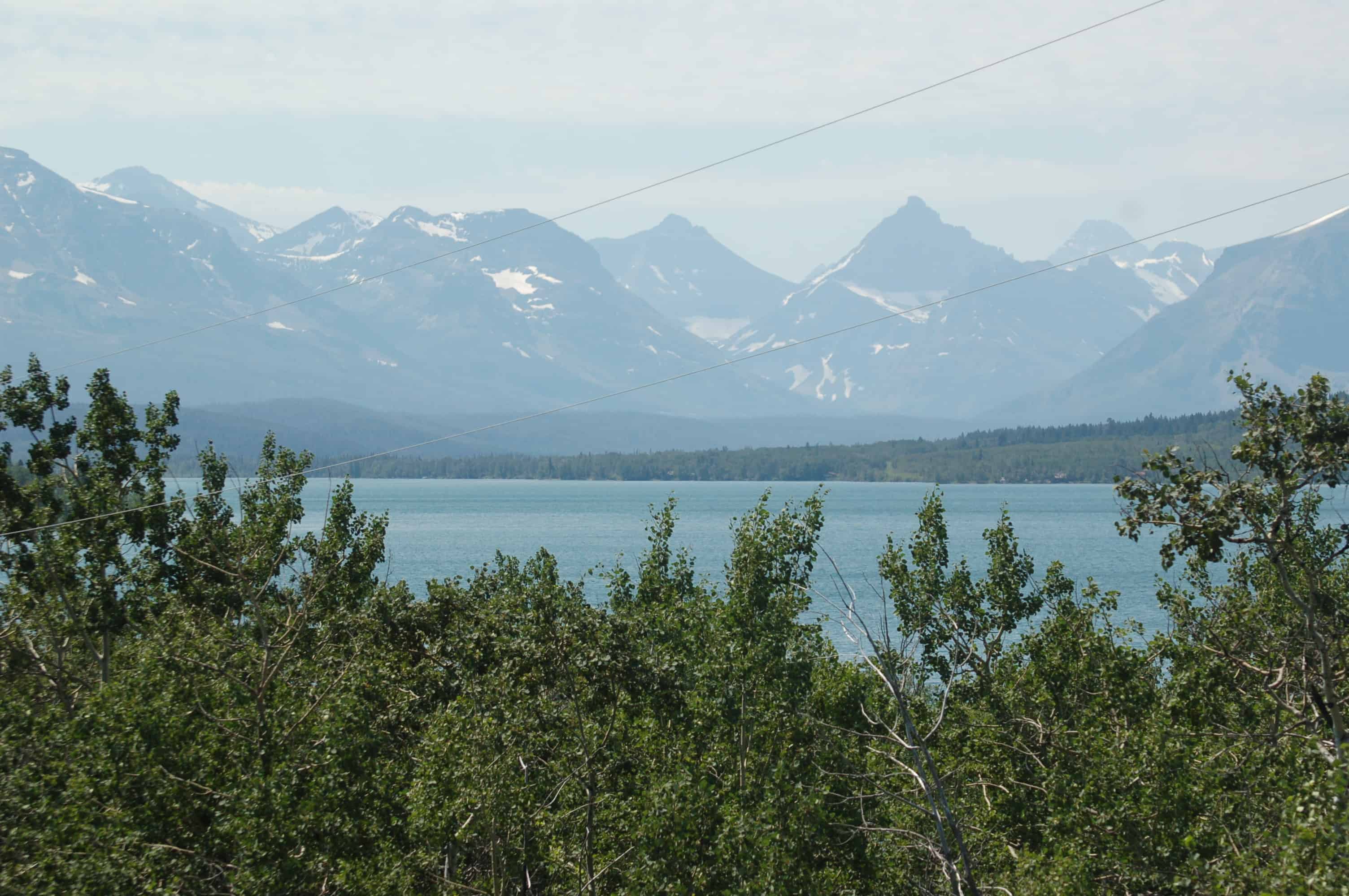 Northern Montana scenery on the way in