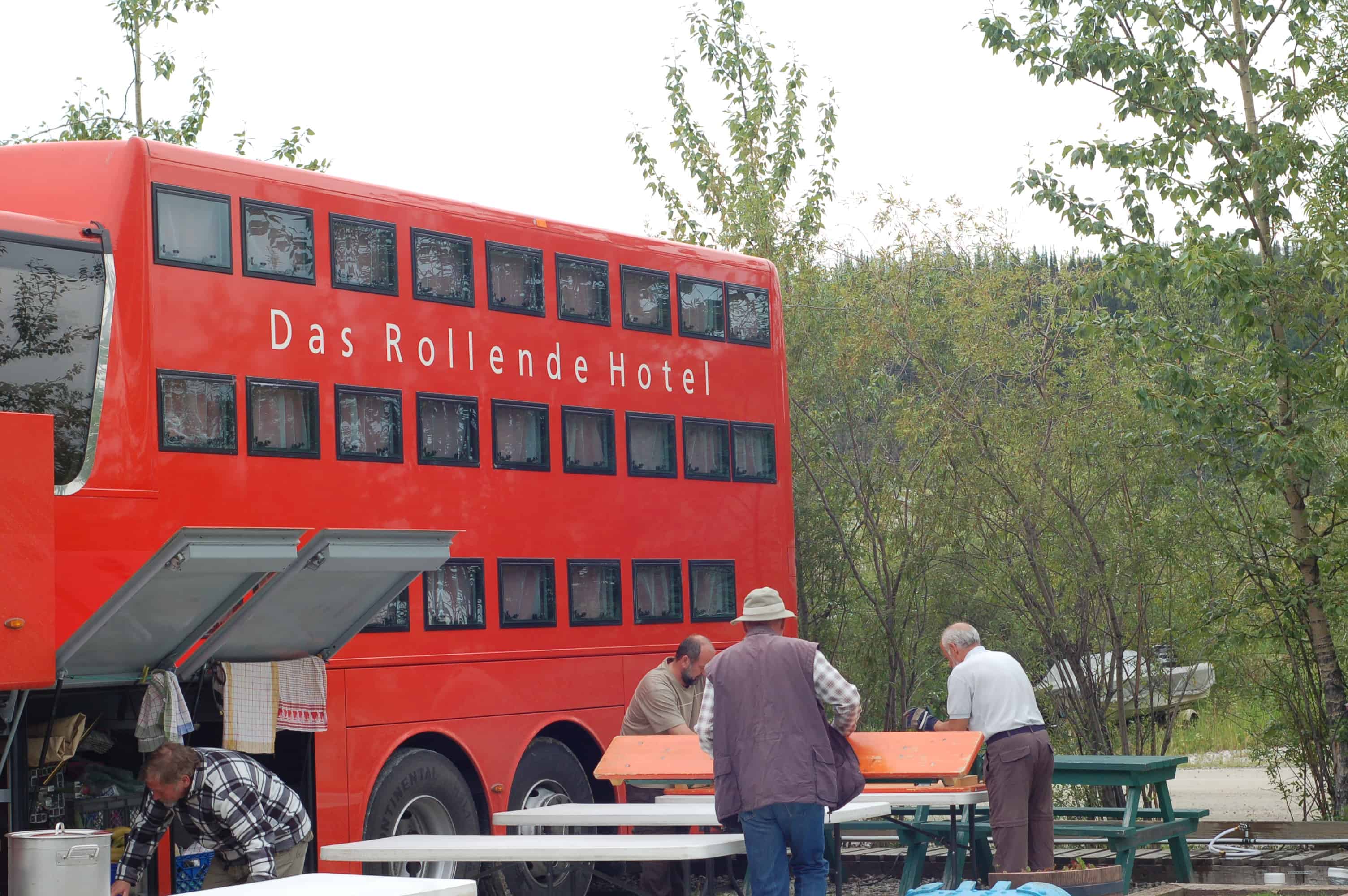 A Rotel Tours sleeping bus from Germany
