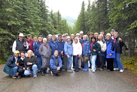 The Roadtrek gang at Denali