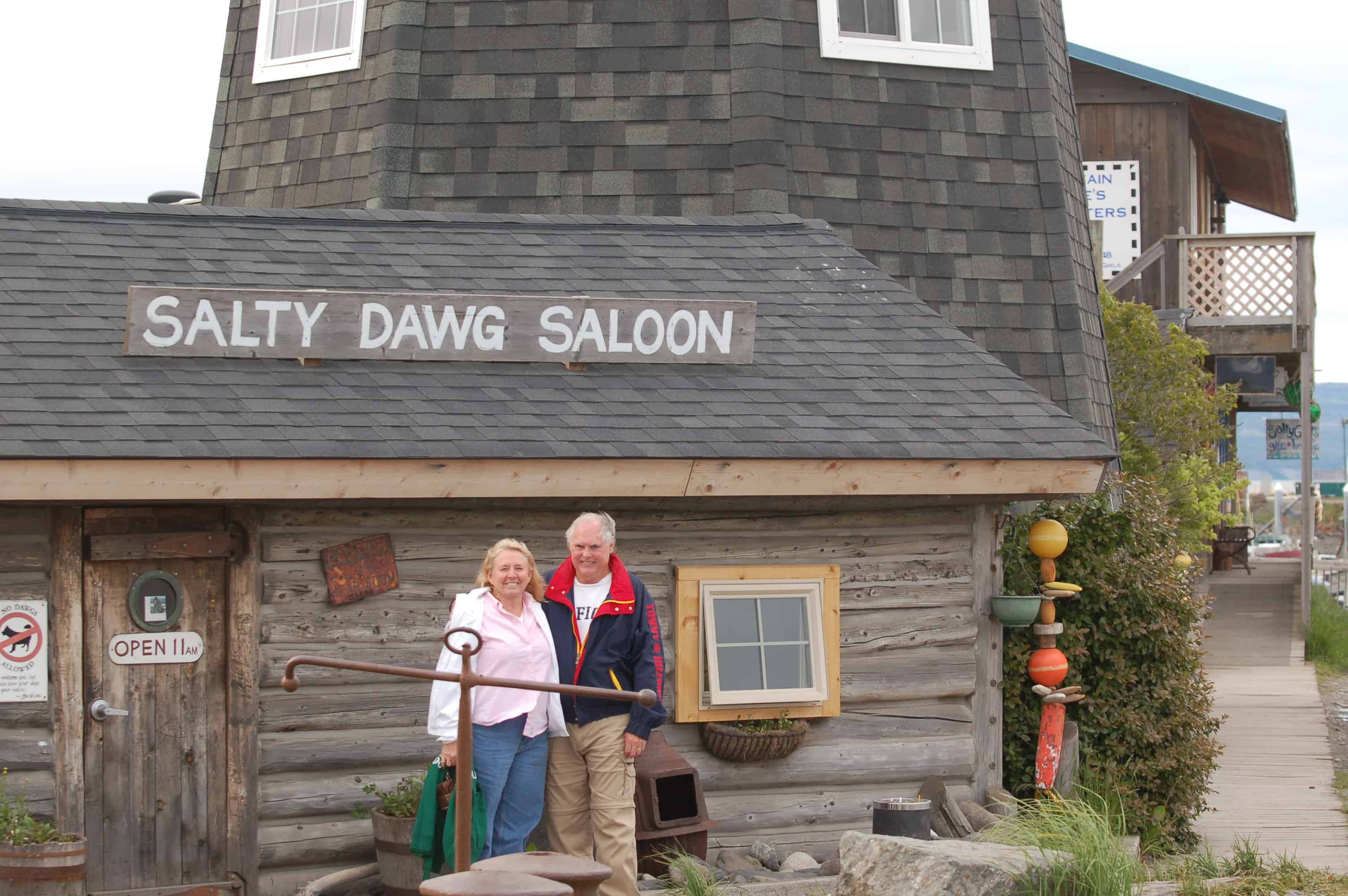 Janice and John at the Salty Dawg Saloon