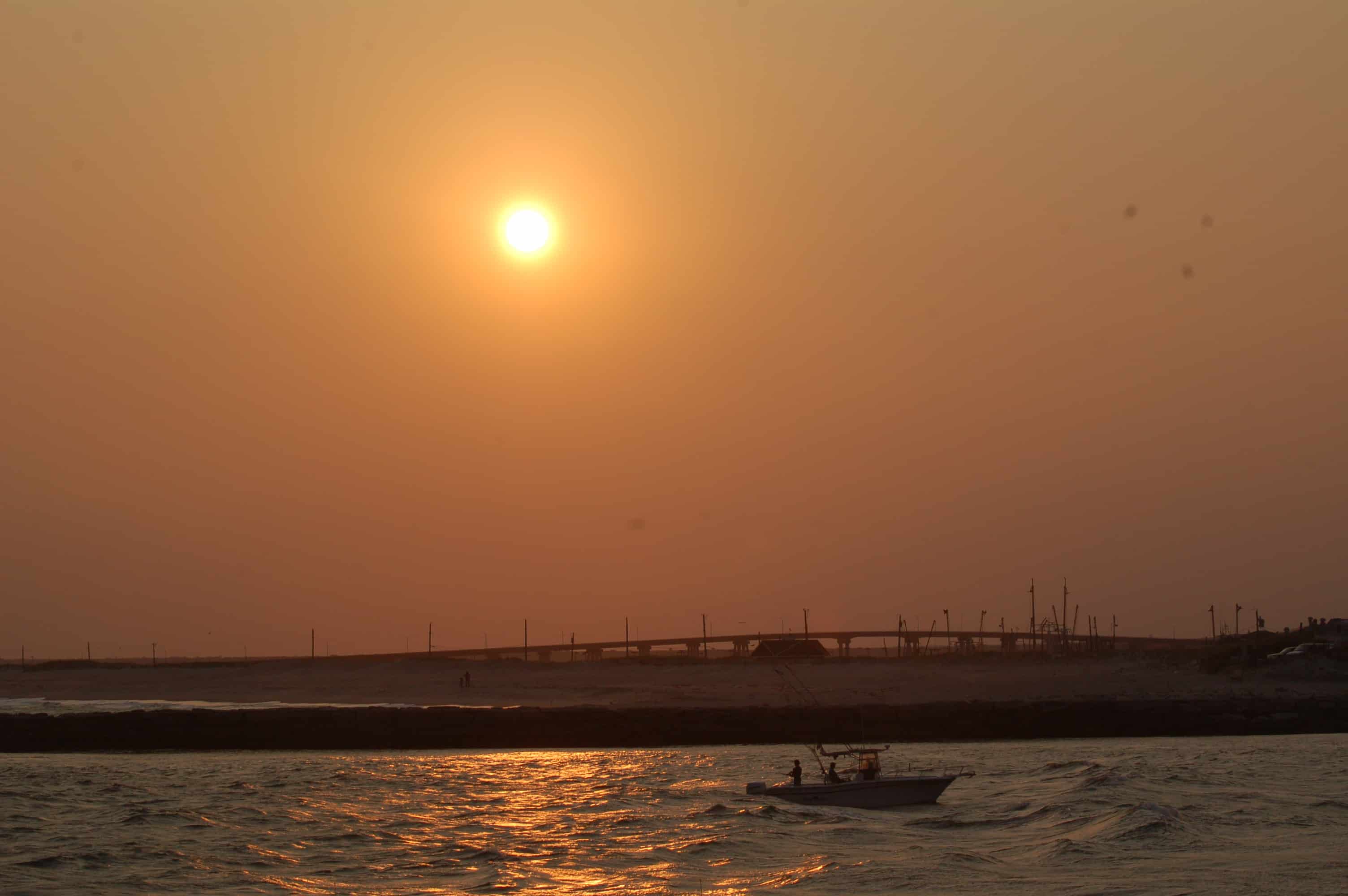 Sunset at the beach