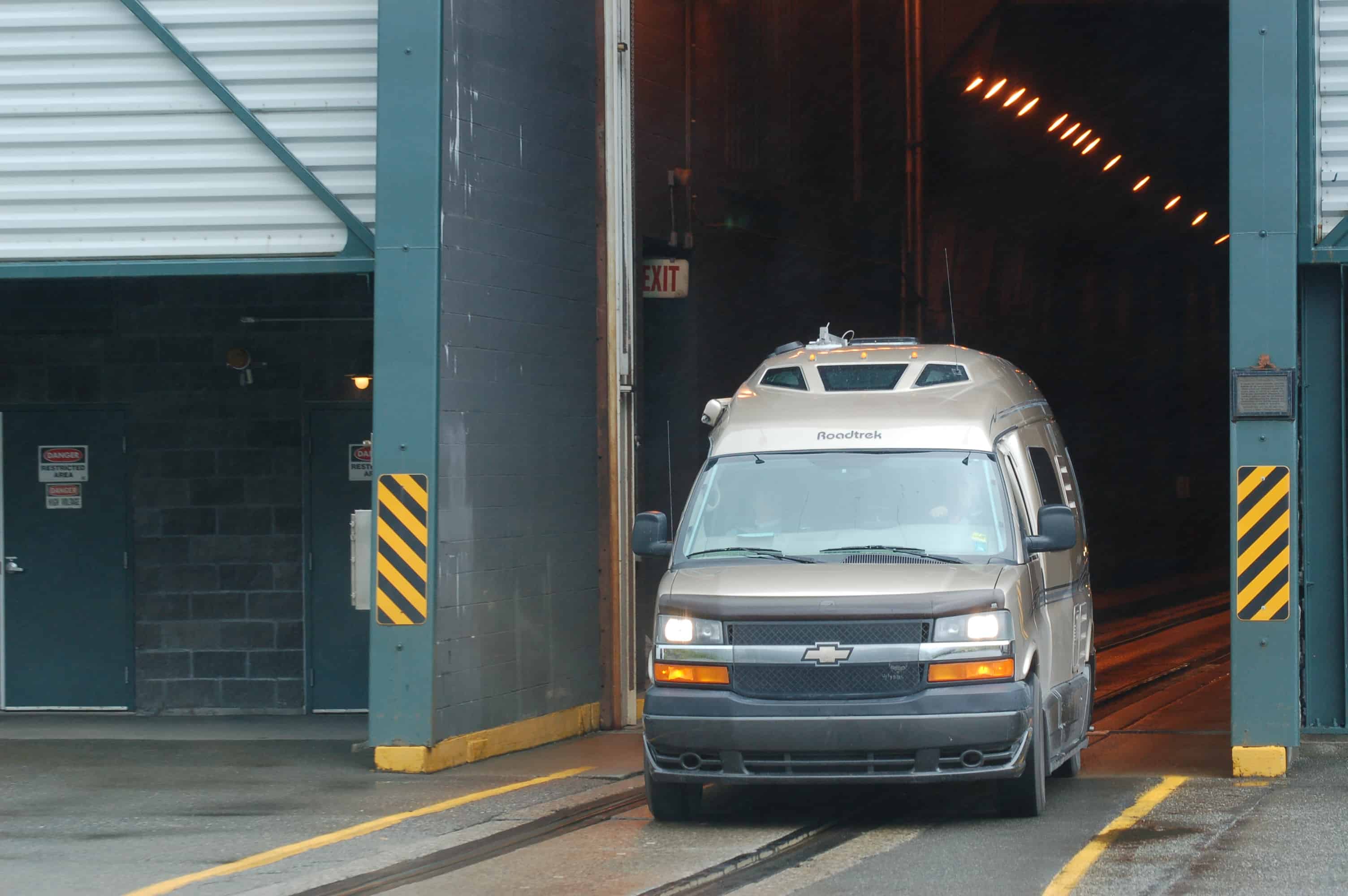 The Anton Anderson Memorial Tunnel into Whittier