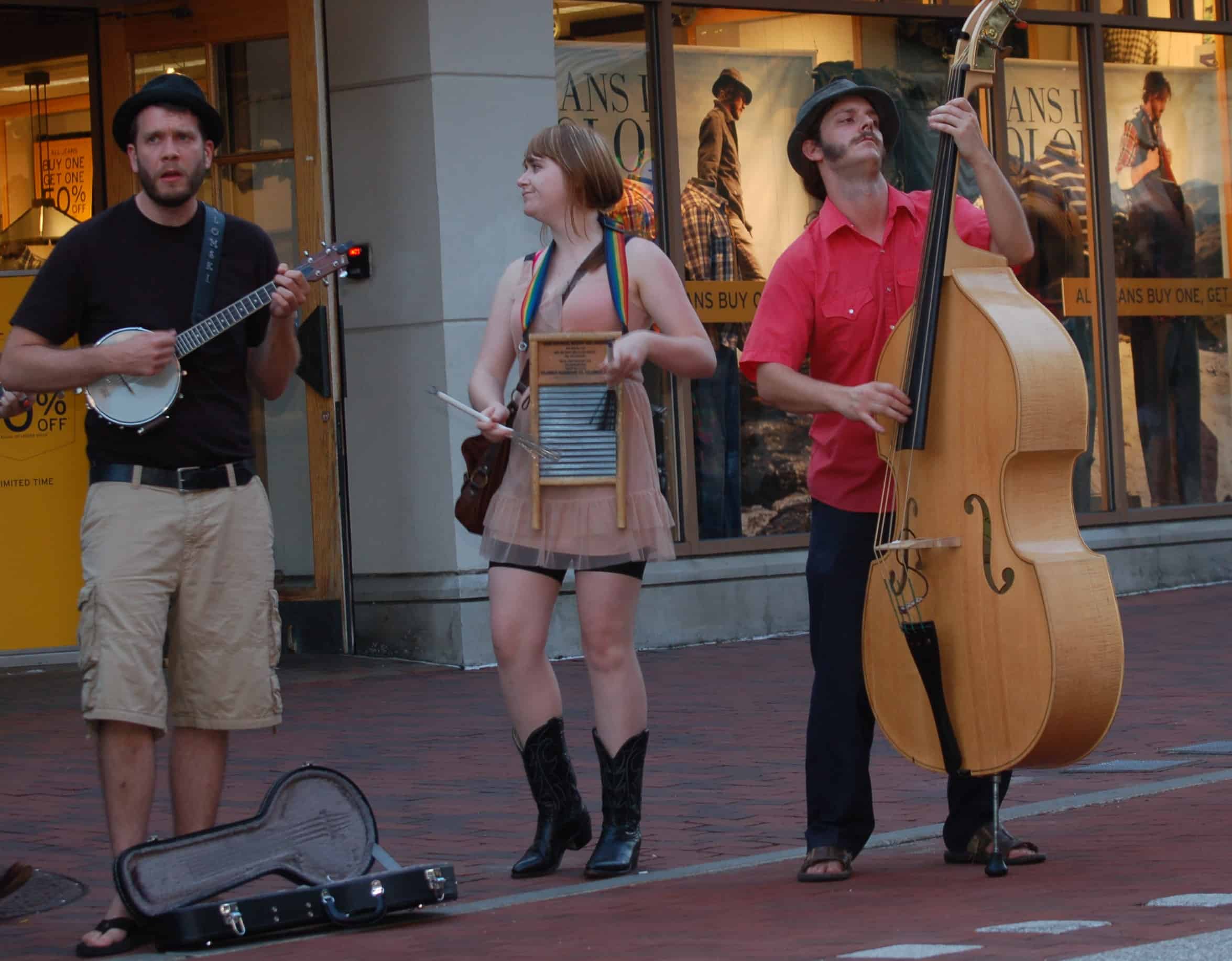 Burlington street entertainment
