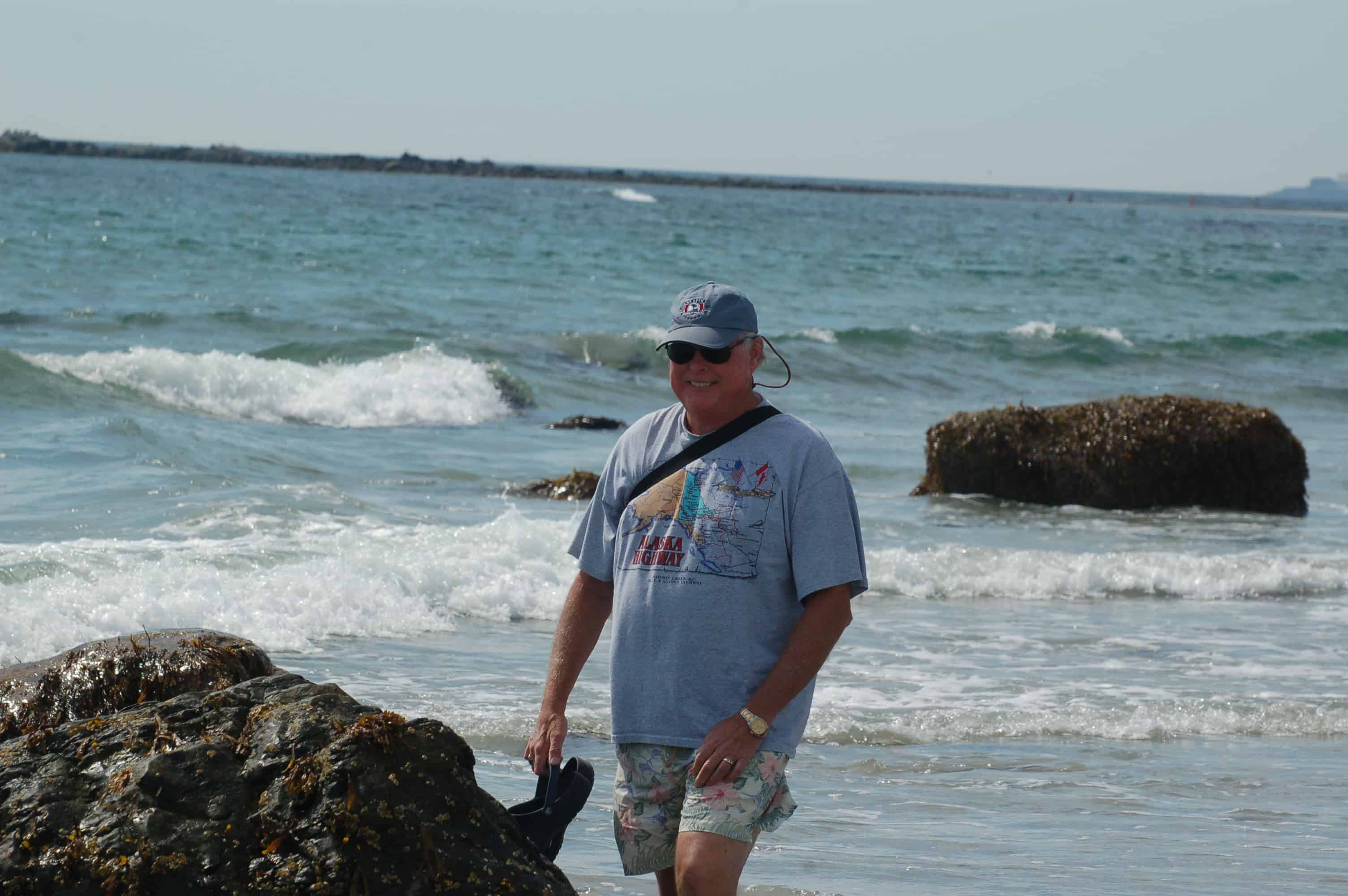 John at Wells Beach