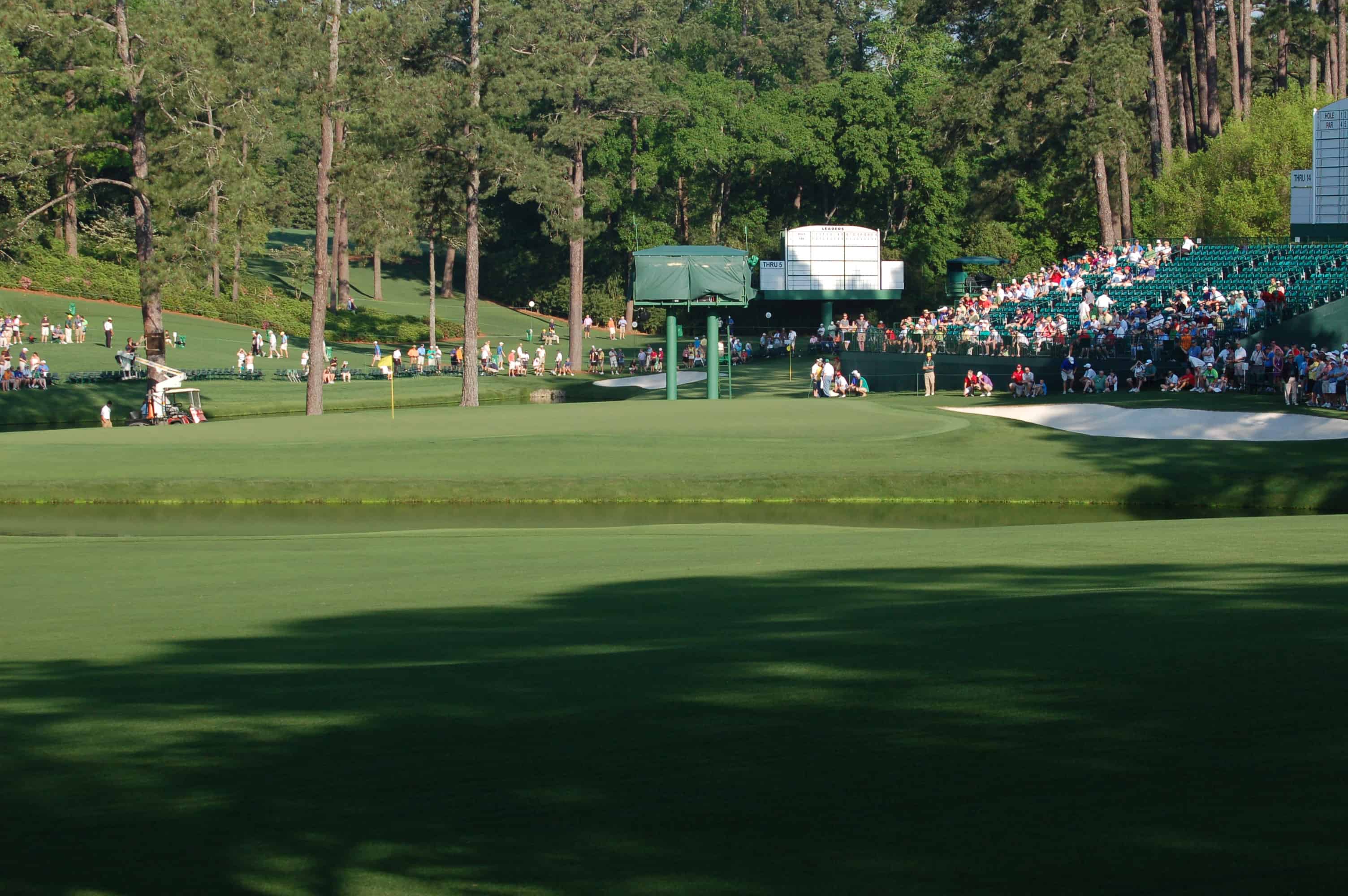 The 15th hole
