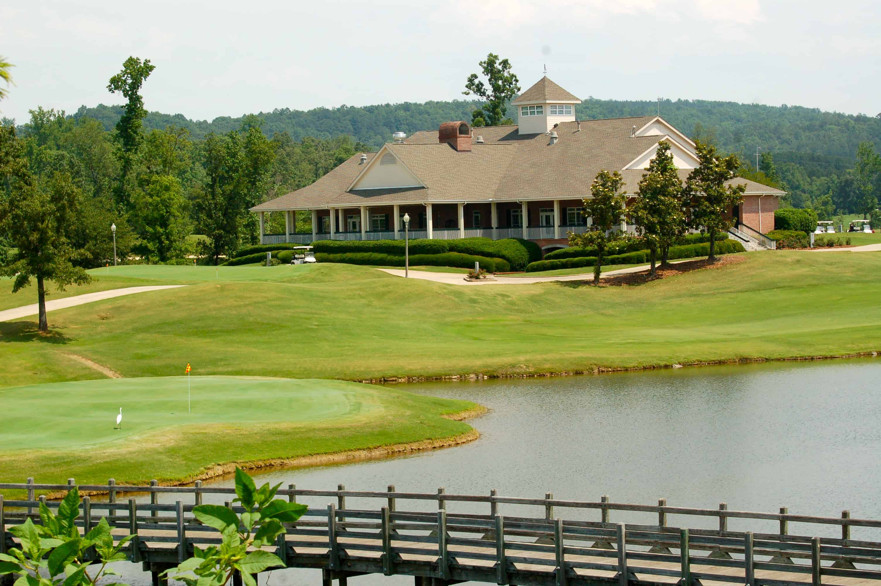 The Silver Lakes clubhouse, rebuilt