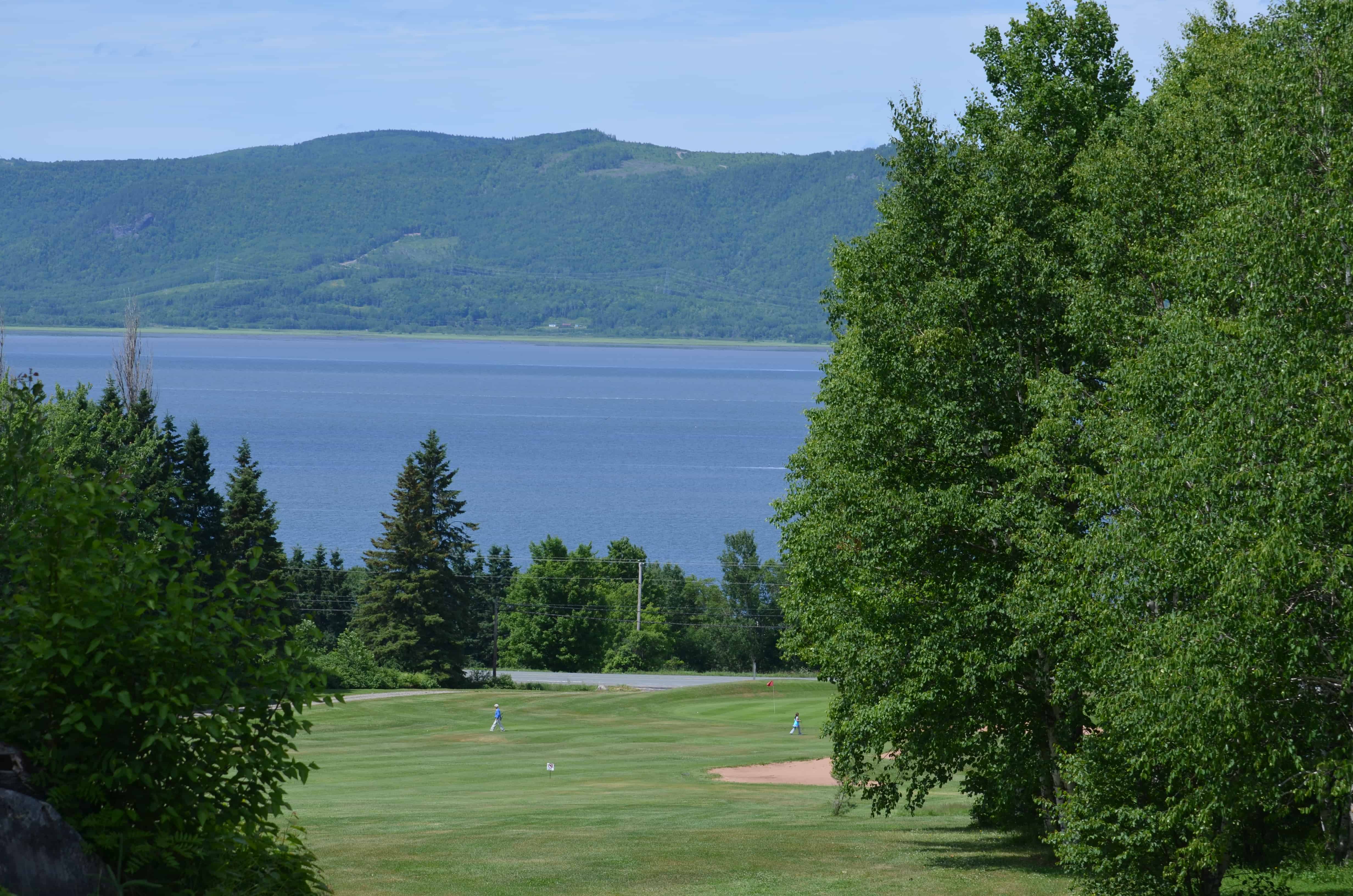 Vistas from the golf course