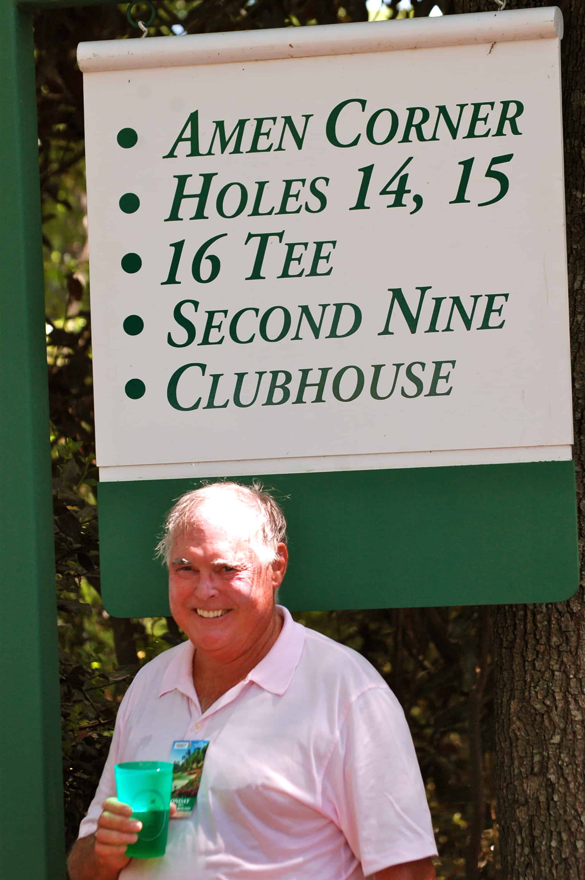 John at Amen Corner