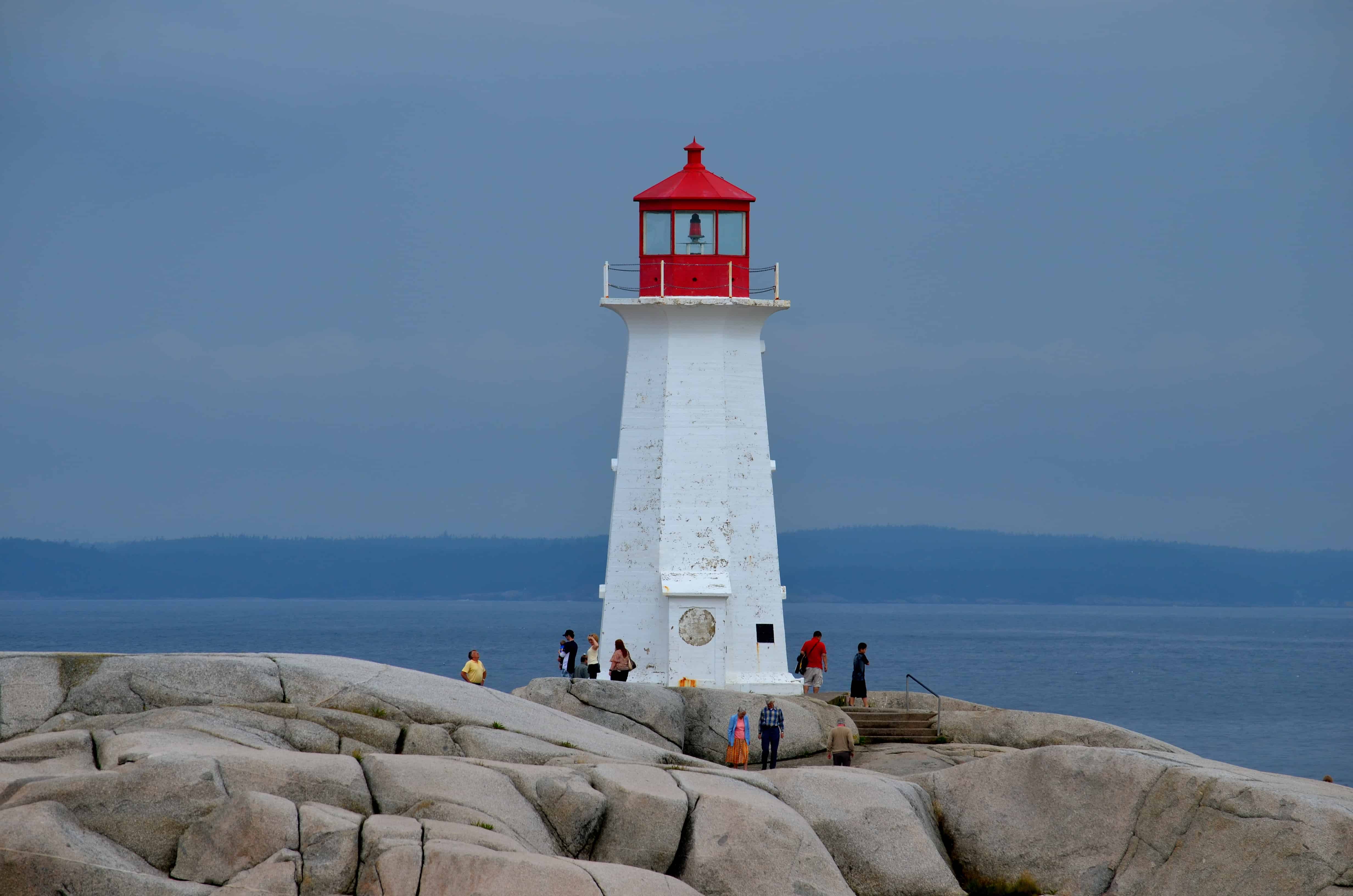 The lighthouse at Peggy's Cove
