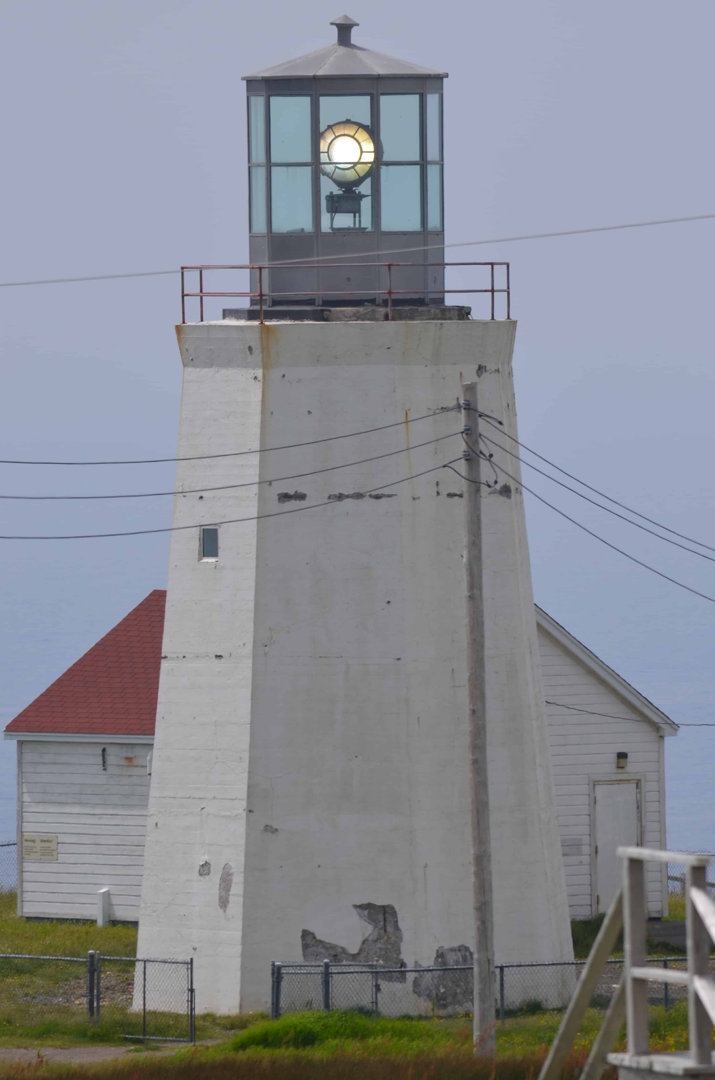 The lighthouse at Cape Saint Mary's