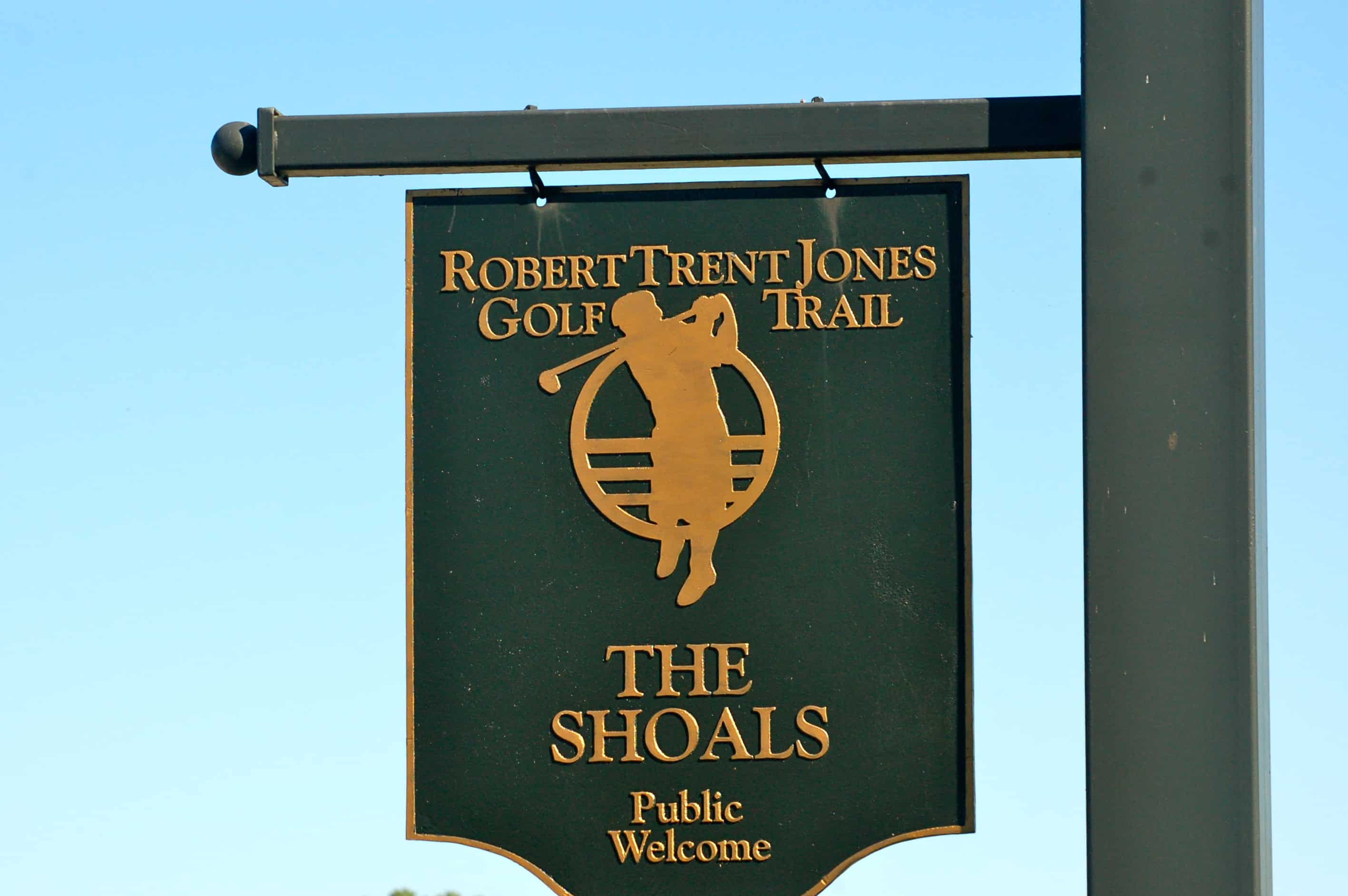 The Shoals entrance sign