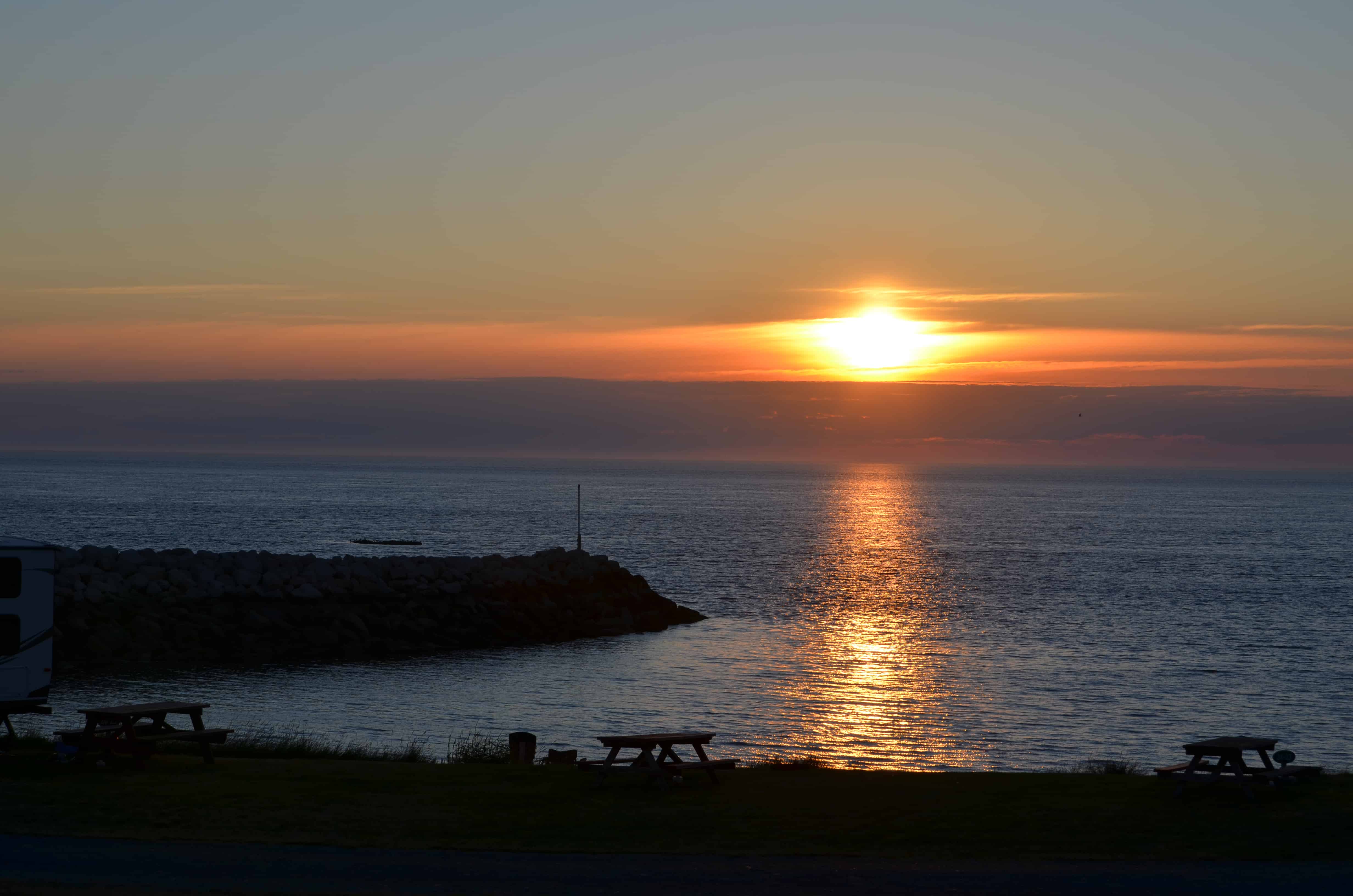 Anniversary sunset