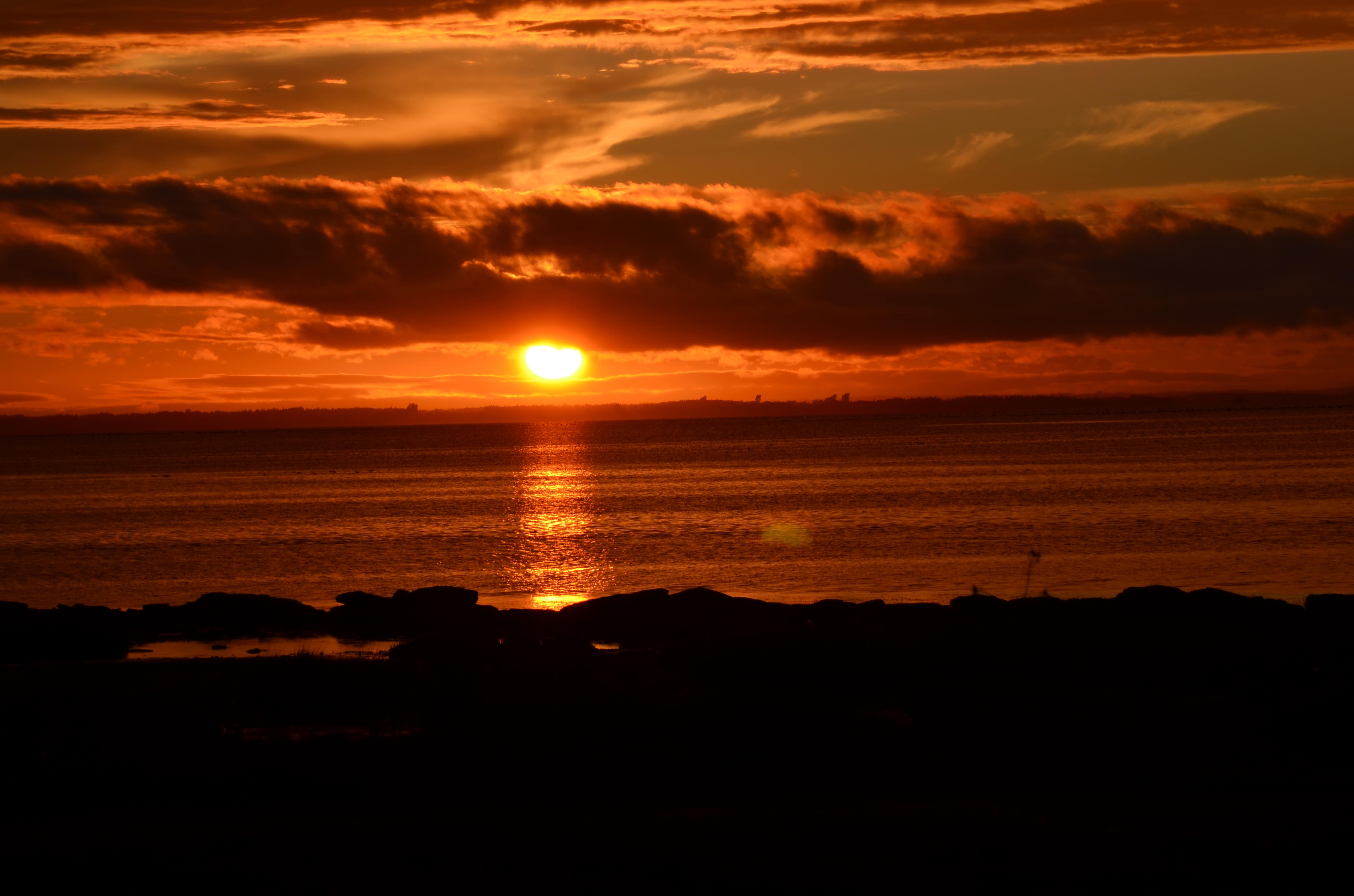Sunset at Crystal Beach