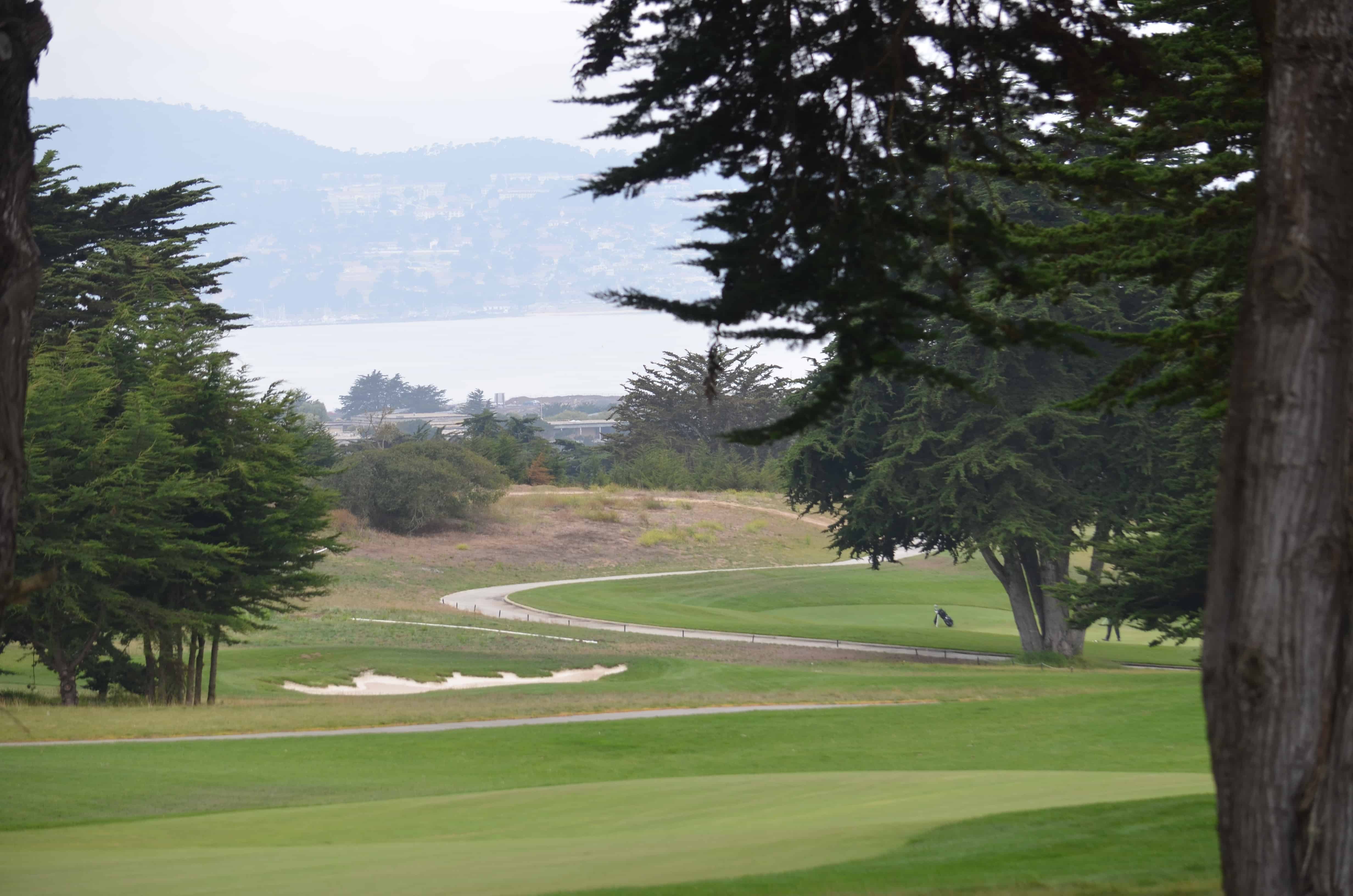 A view across the Bayonet course