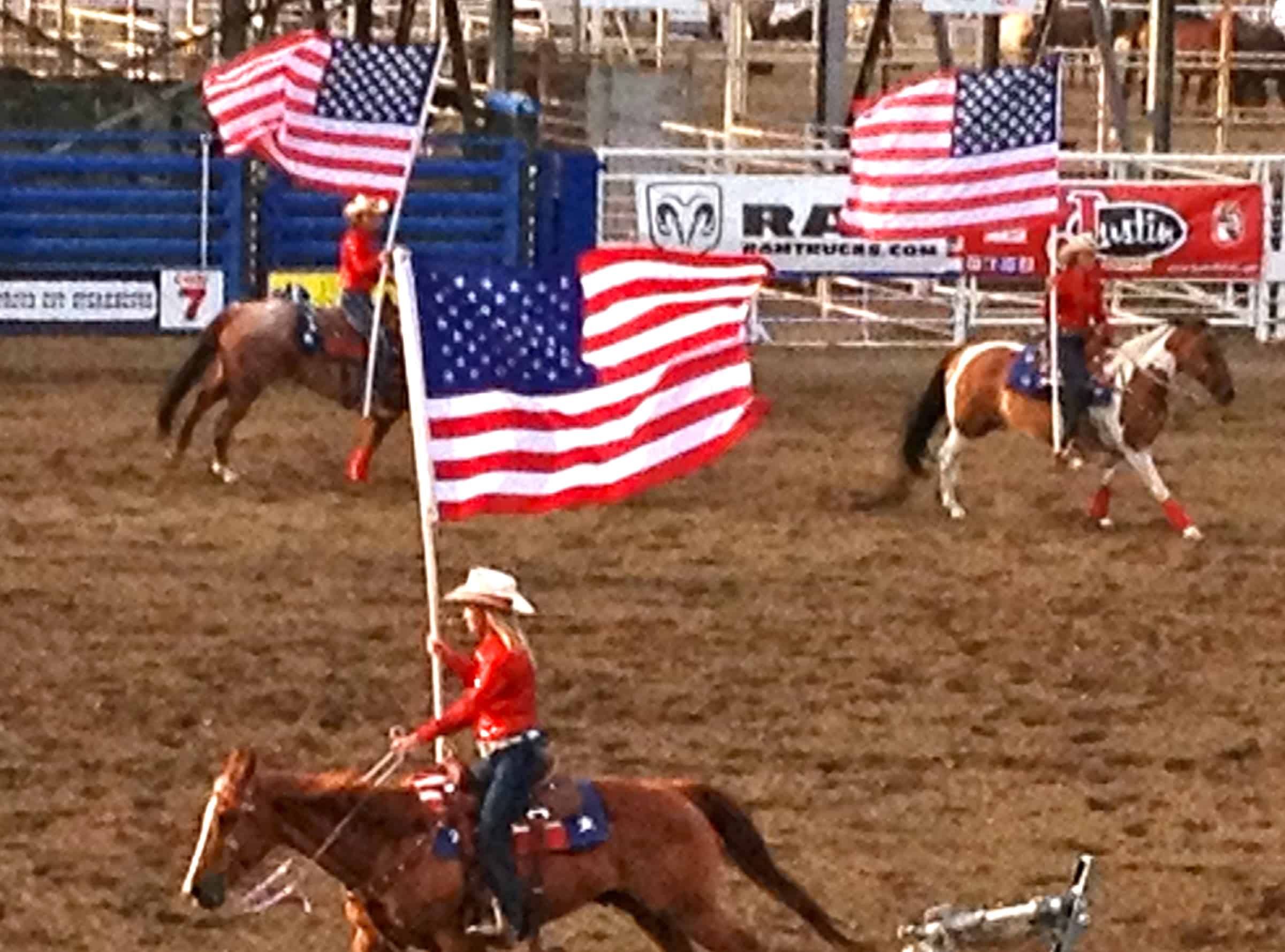 The all-female drill team