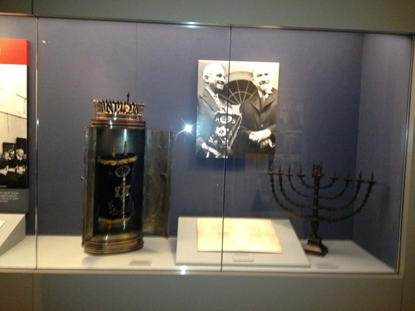 Gifts presented to Truman from Israel in gratitude for his recognition