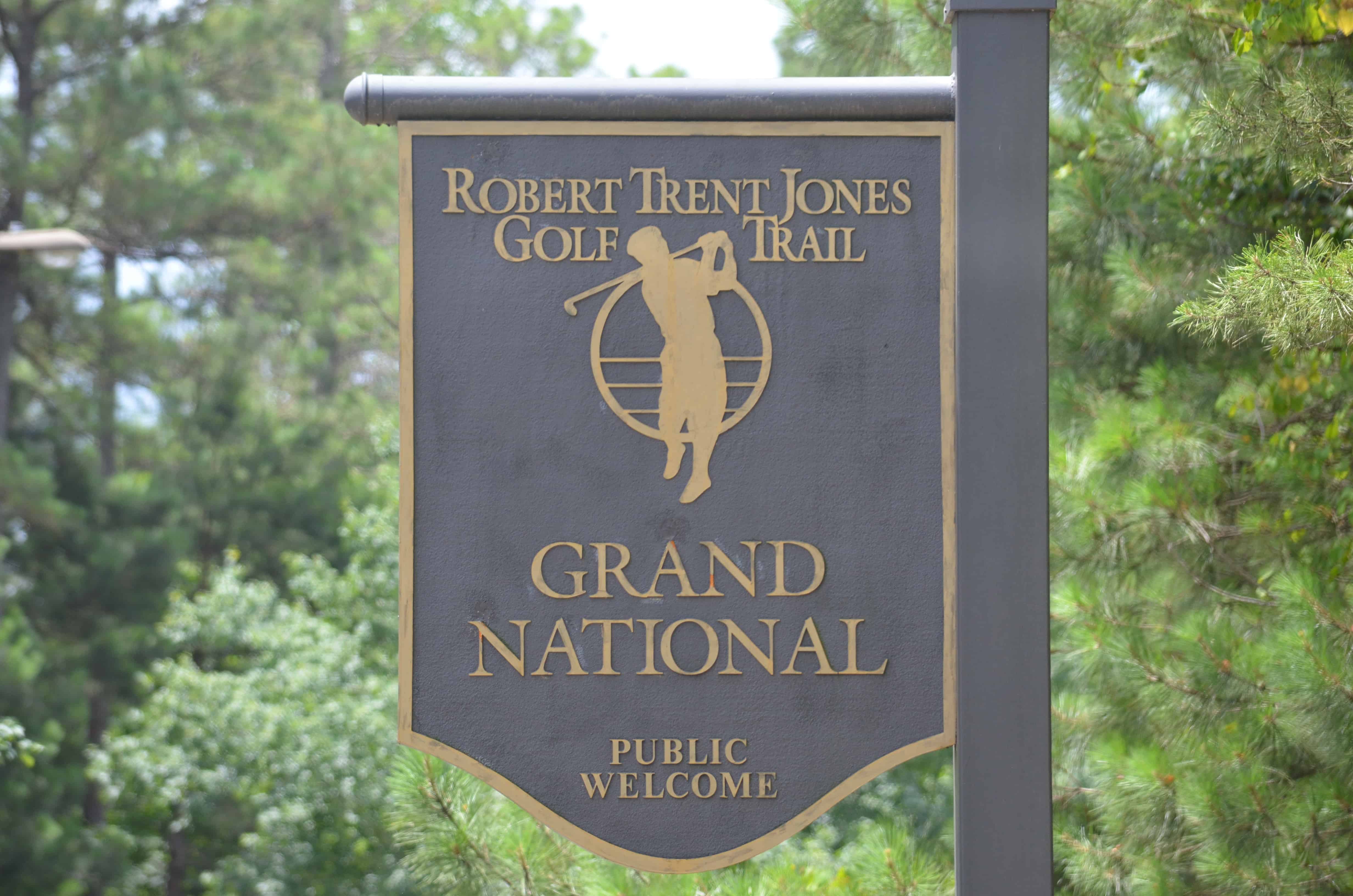 The Grand National sign