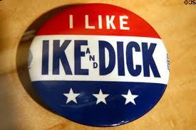 An "I Like Ike" campaign poster