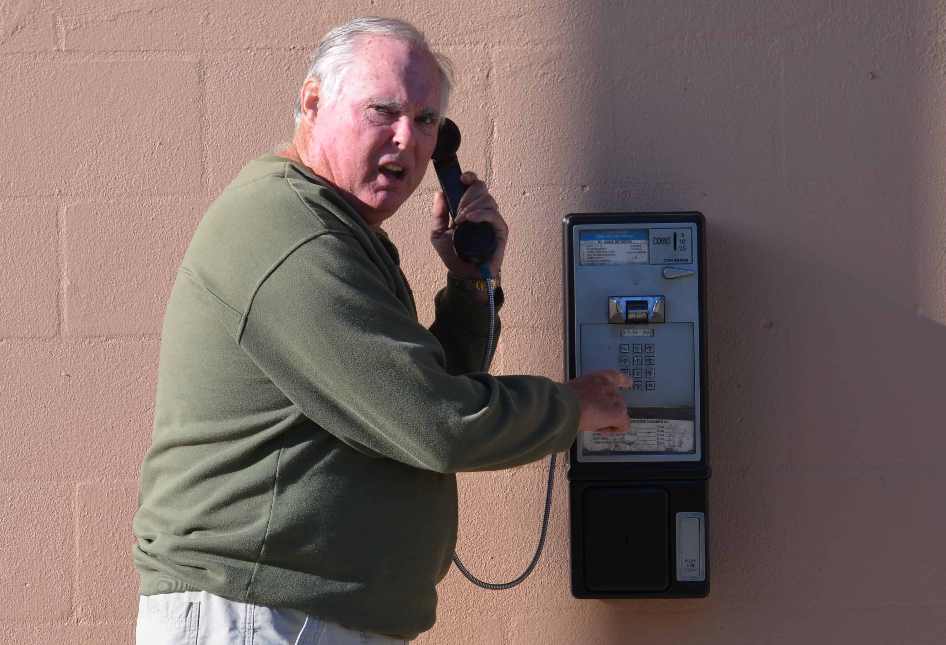 John and the strange phone