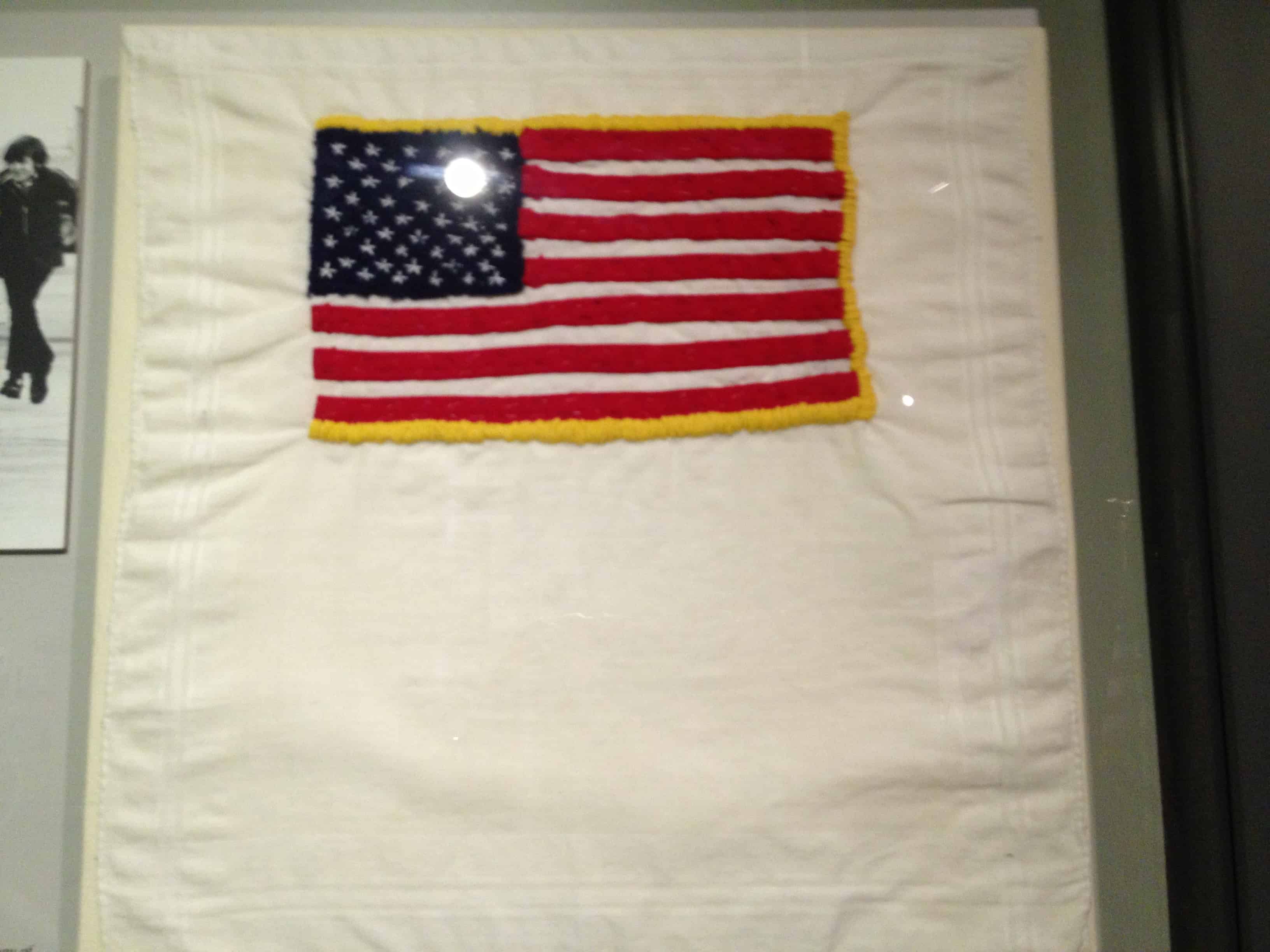 The POW flag from the Hanoi Hilton
