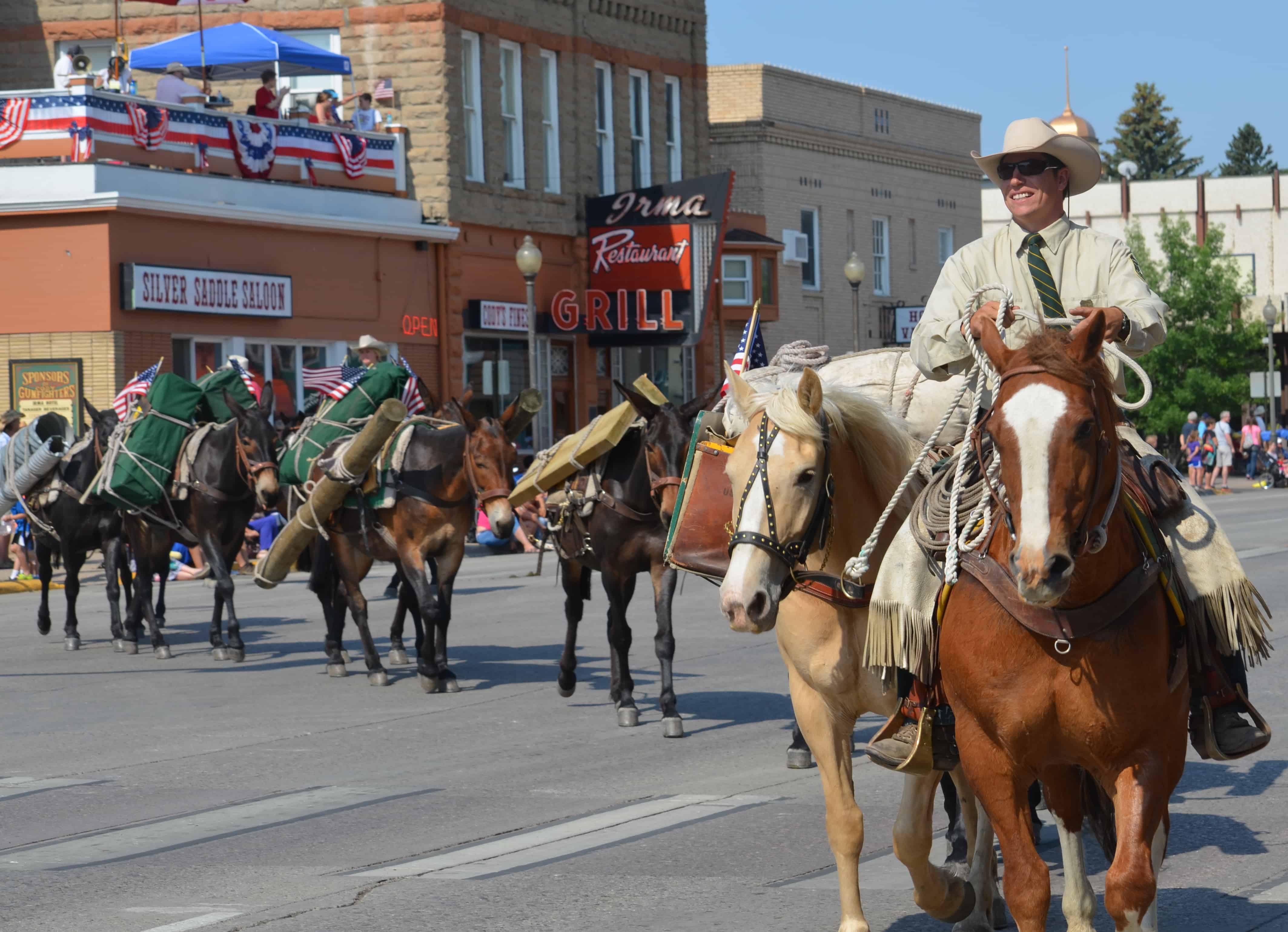 The US Forest Service contingent