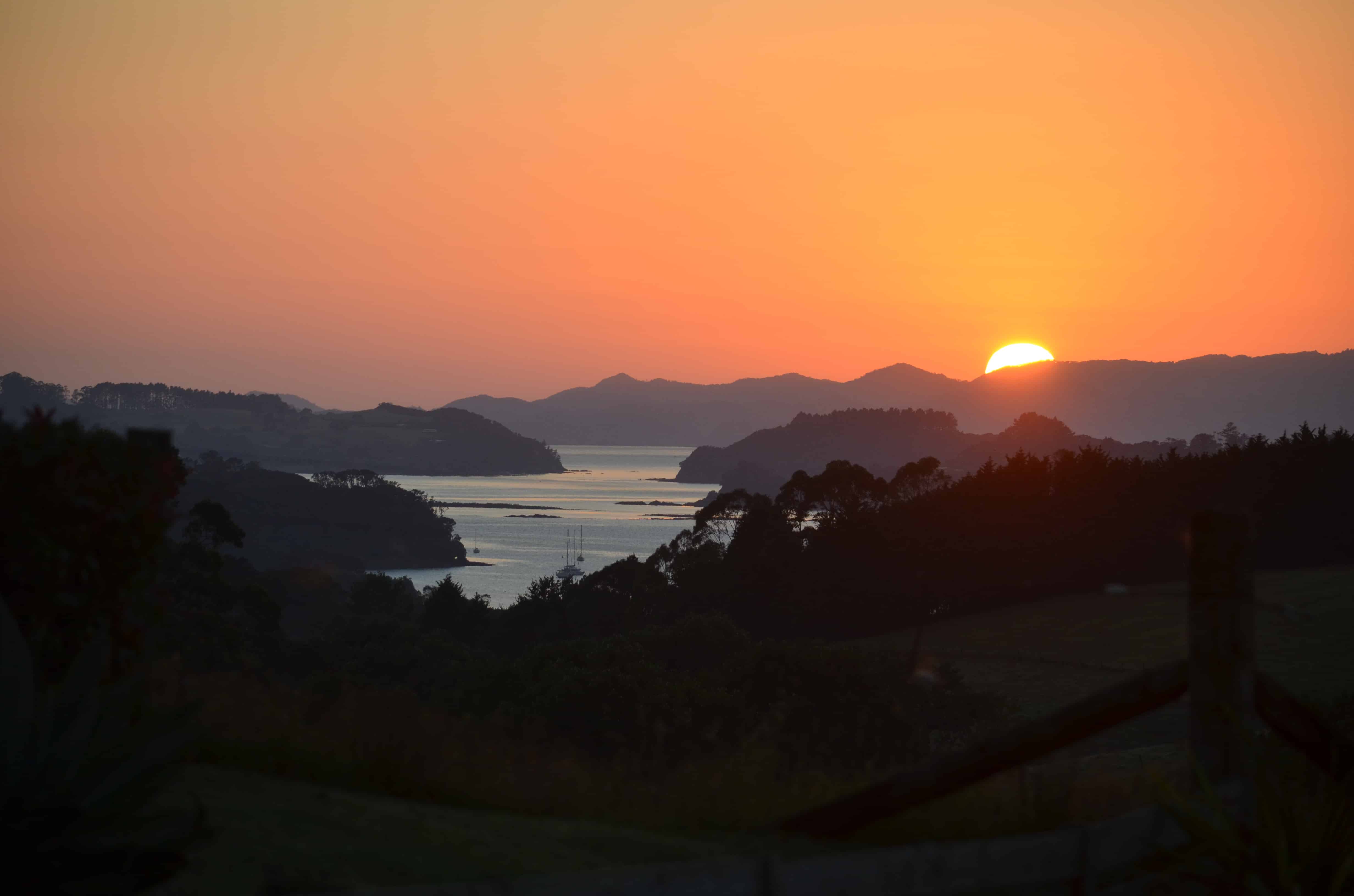 Swallow Ridge Bed and Breakfast, perched above the Bay of Islands at Kerikeri, New Zealand