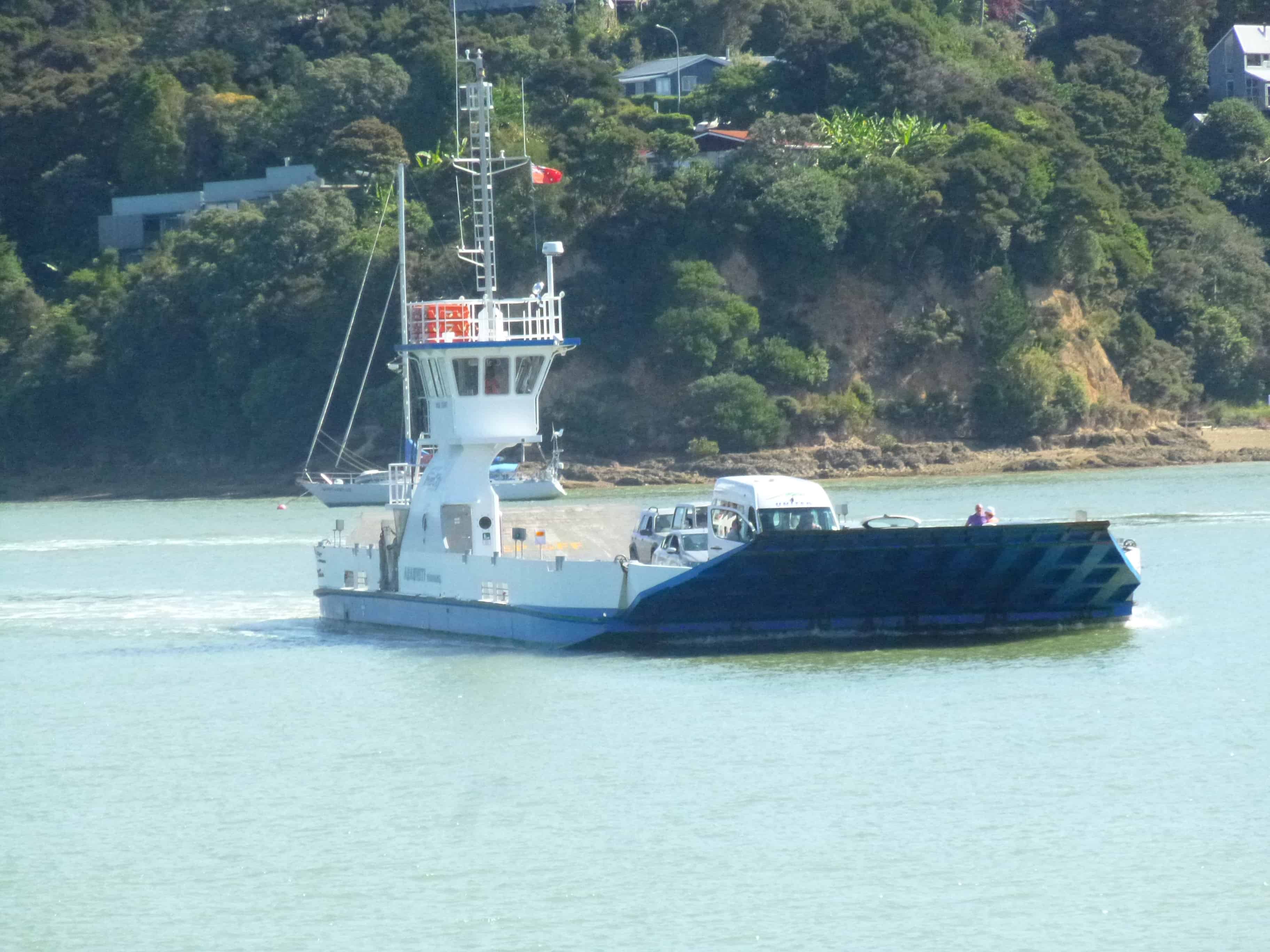 The ferry from Russell to Kerikeri