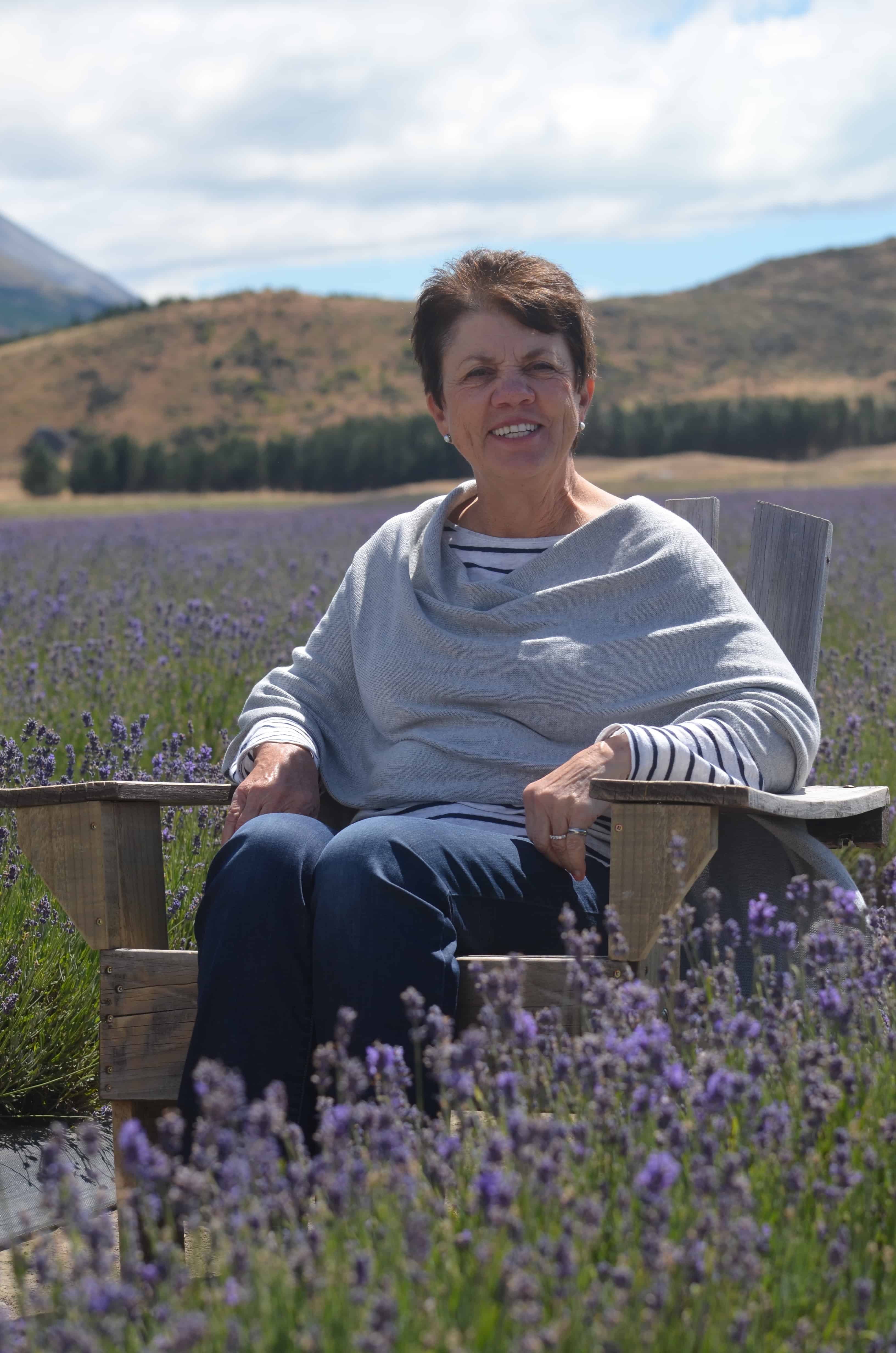Bunny in the lavender field