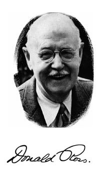 A portrait of Donald Ross
