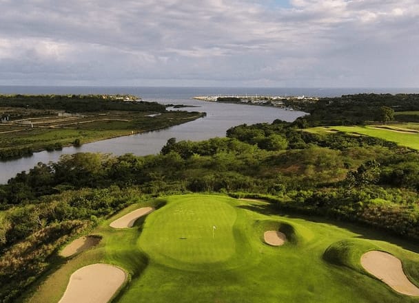 Dye Fore overlooking the marina
