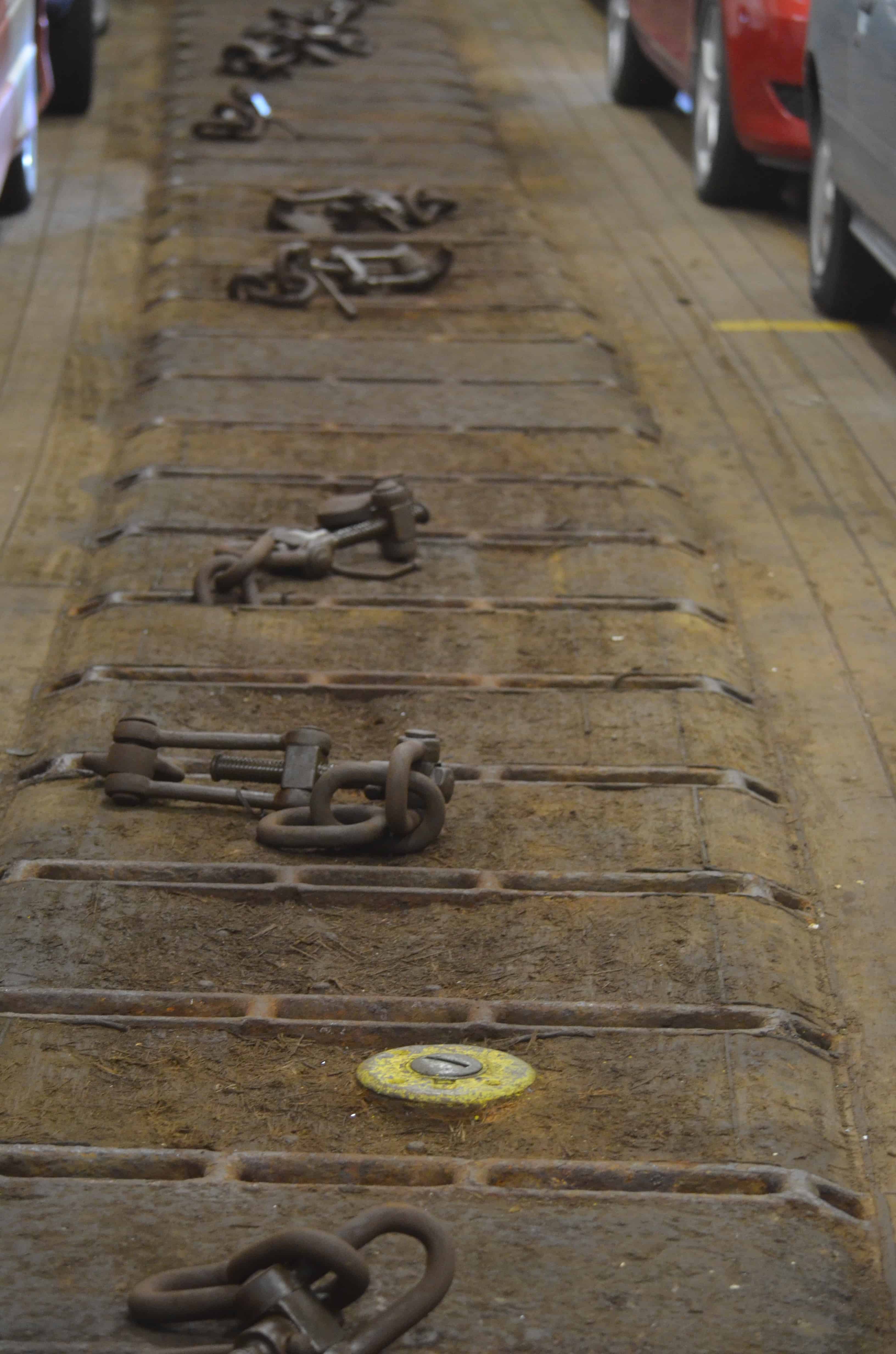 Cars on the rails