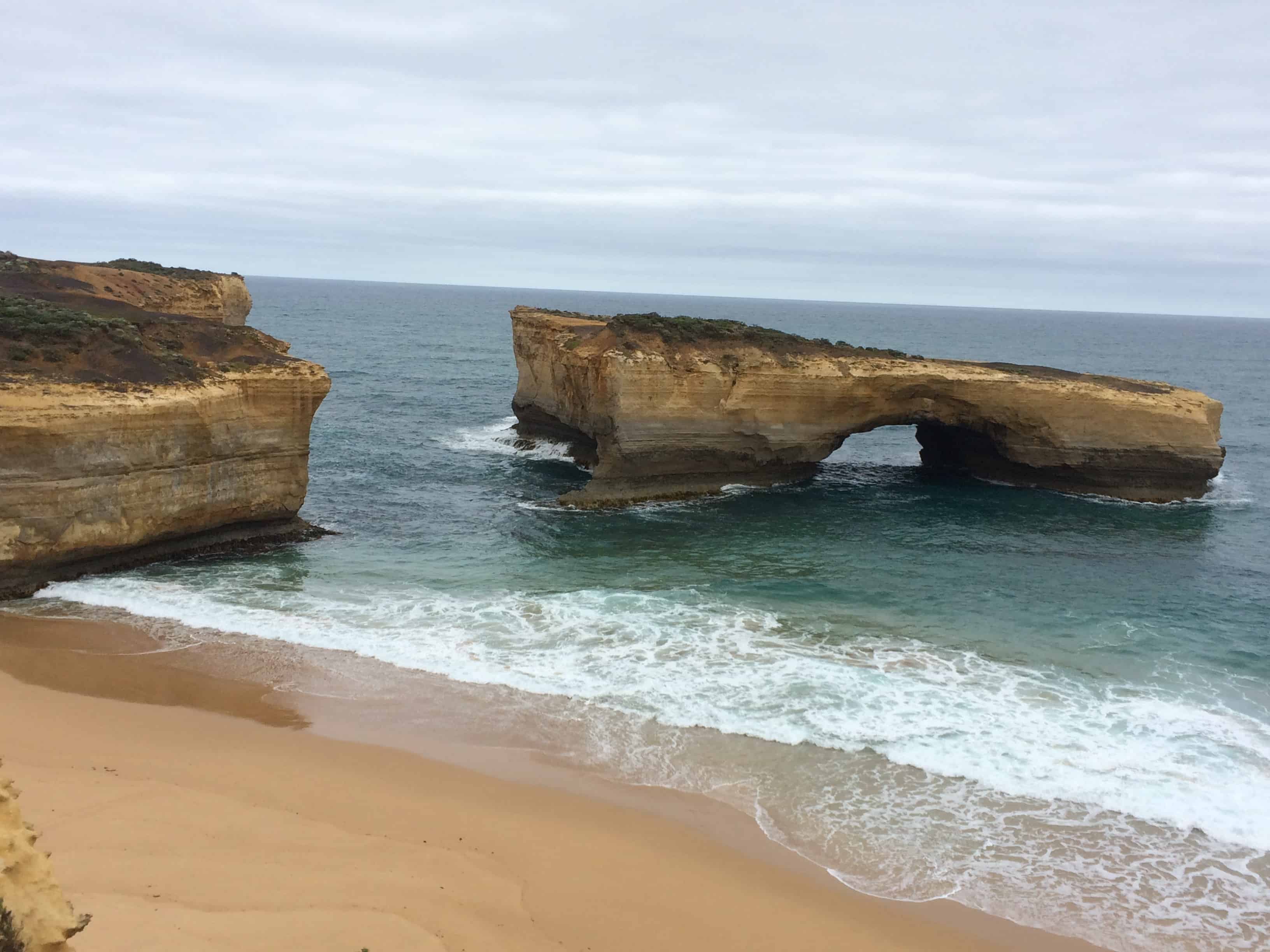 London Bridge — minus the bridge to the mainland, since 1990
