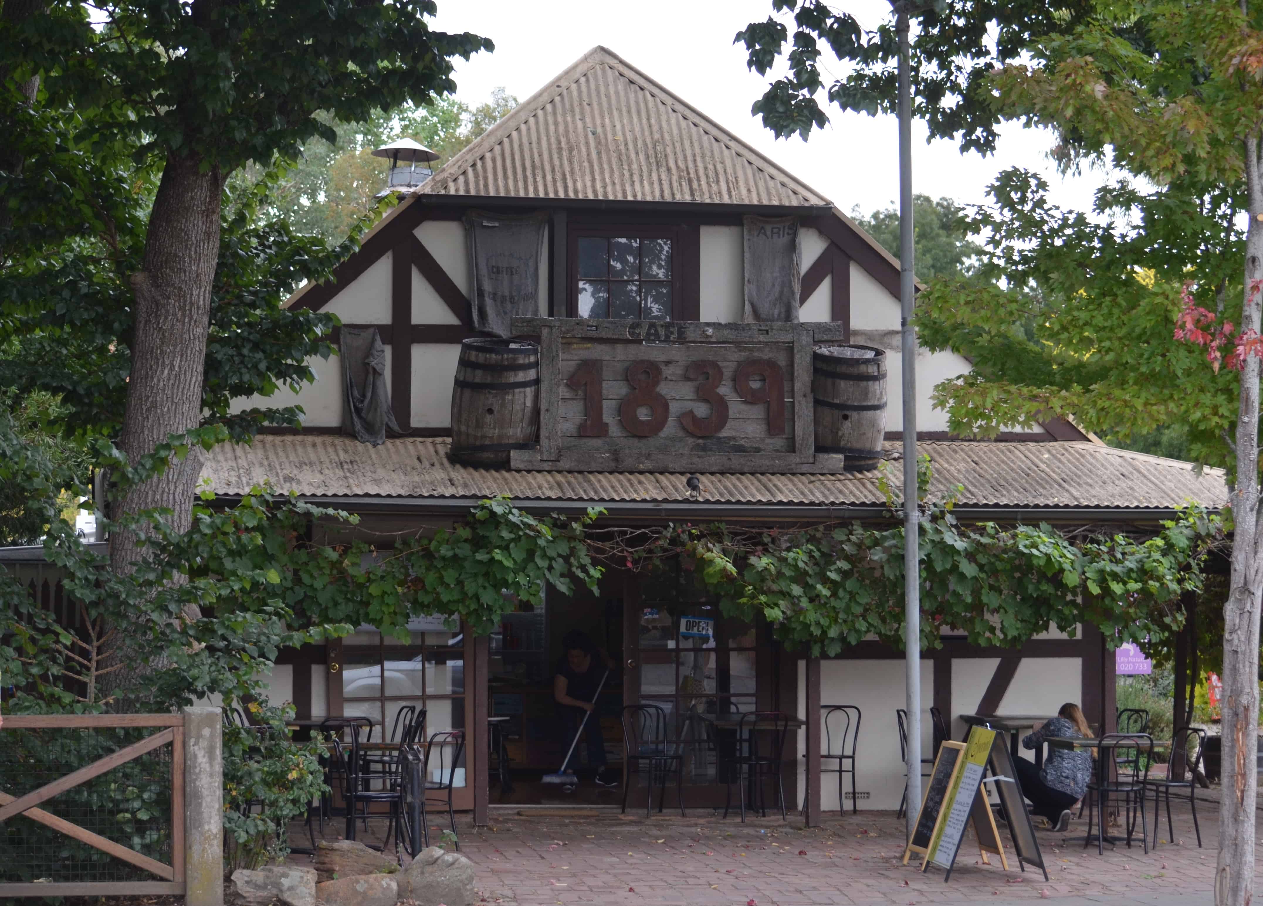 The restaurant we had lunch in