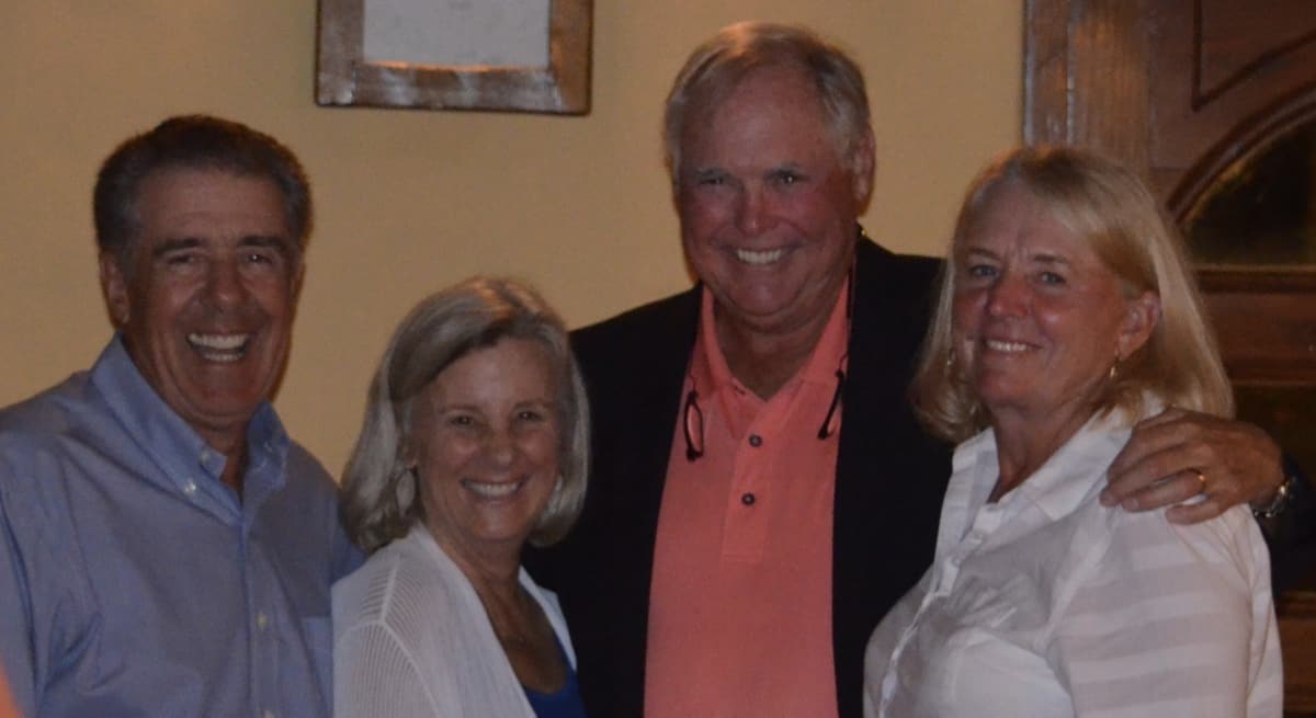 Bill and Kathie Johnstone with John and Janice