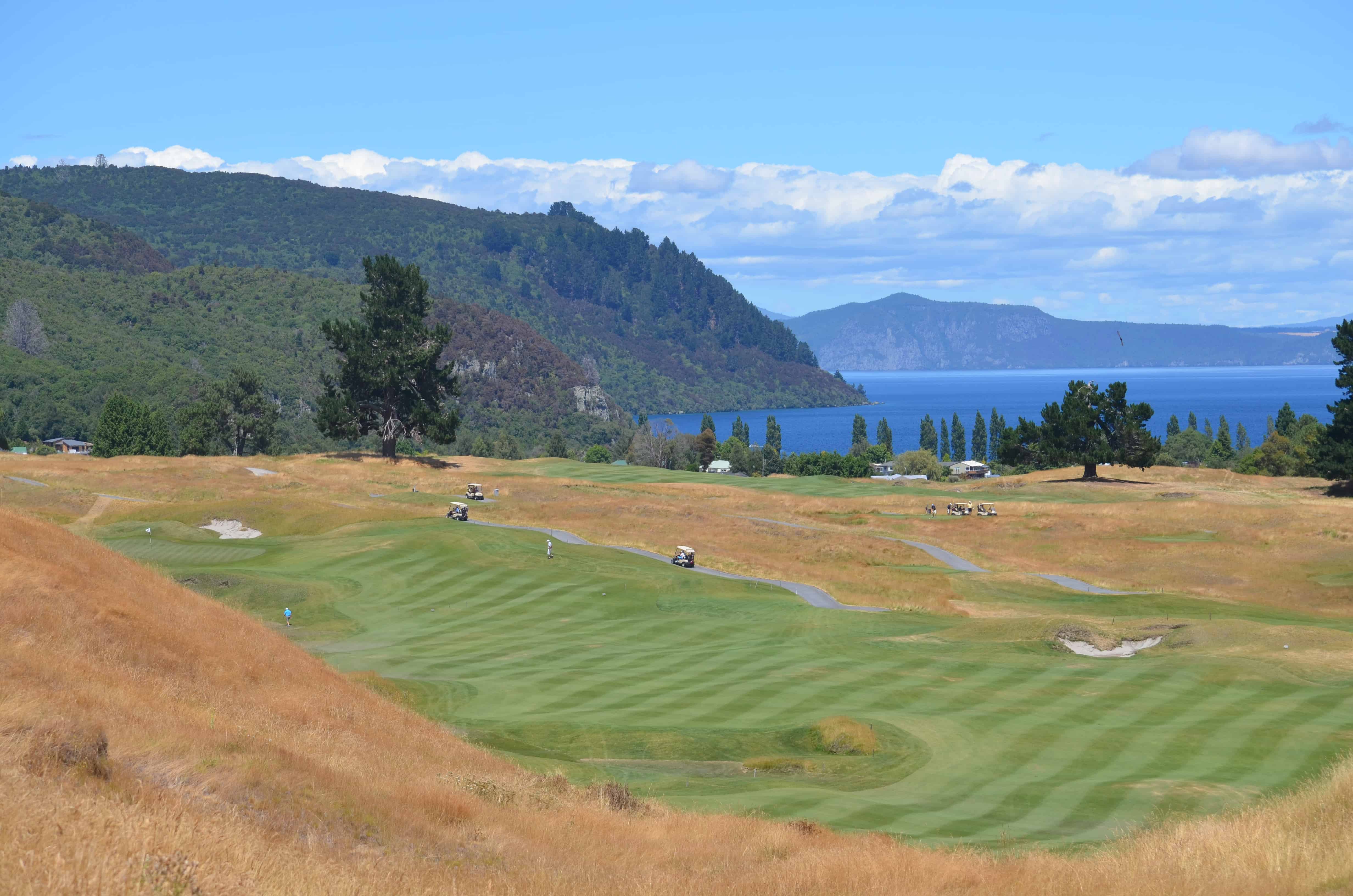 Links-style fairway