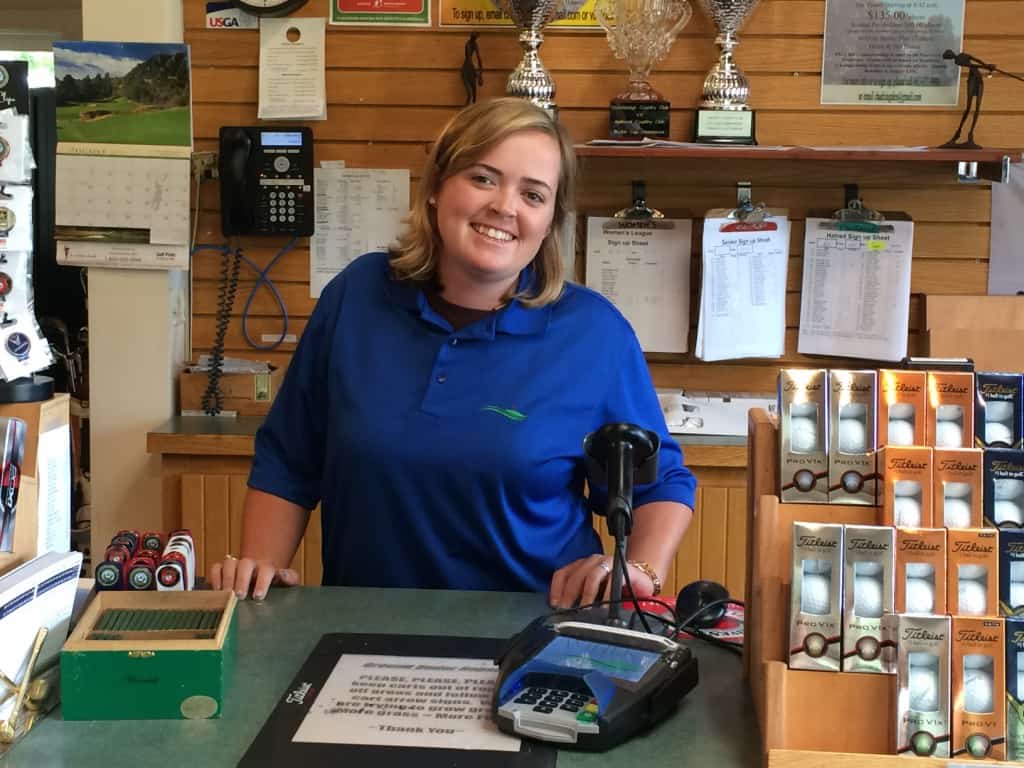 Maurica Smith at Amherst Country Club